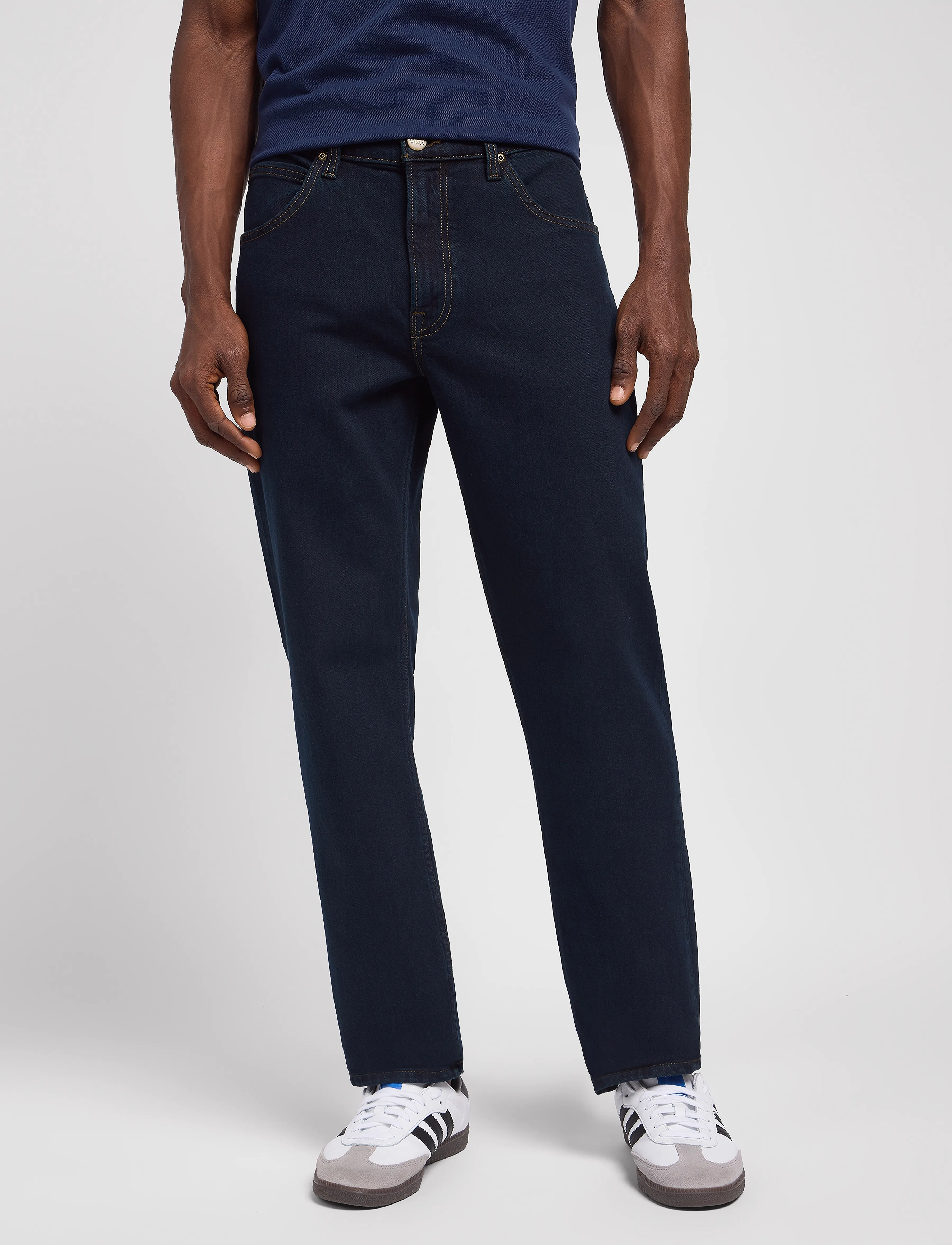 Lee Jeans Brooklyn, Mænd, Straight Leg Jeans, Blå, Str: 30 x 32