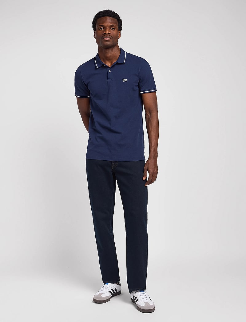Lee Jeans - BROOKLYN STRAIGHT - tavalised teksad - blue black - 4