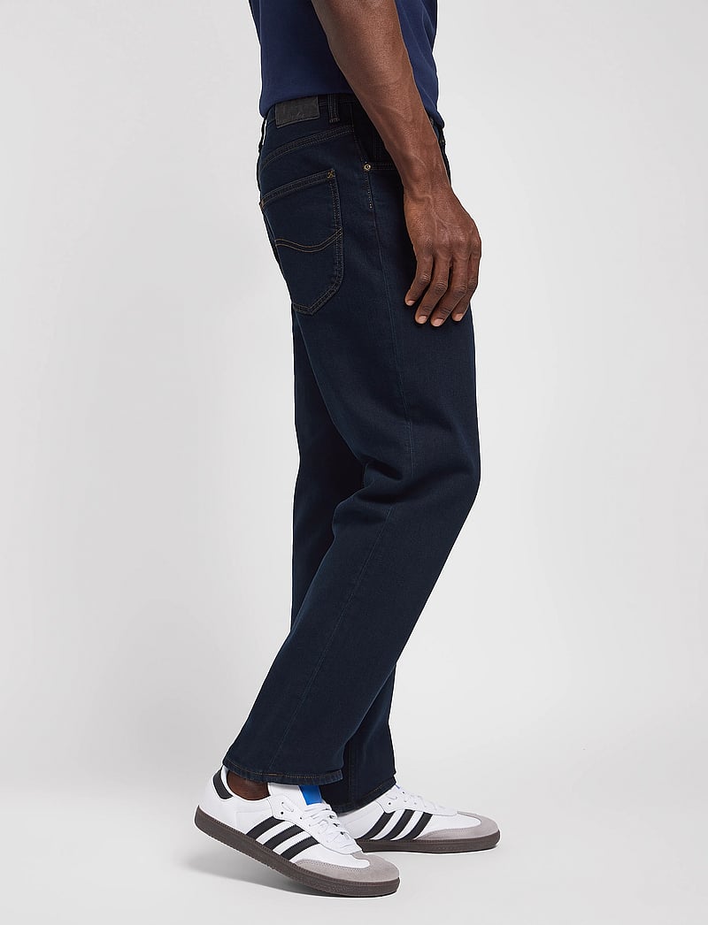 Lee Jeans - BROOKLYN STRAIGHT - tavalised teksad - blue black - 5
