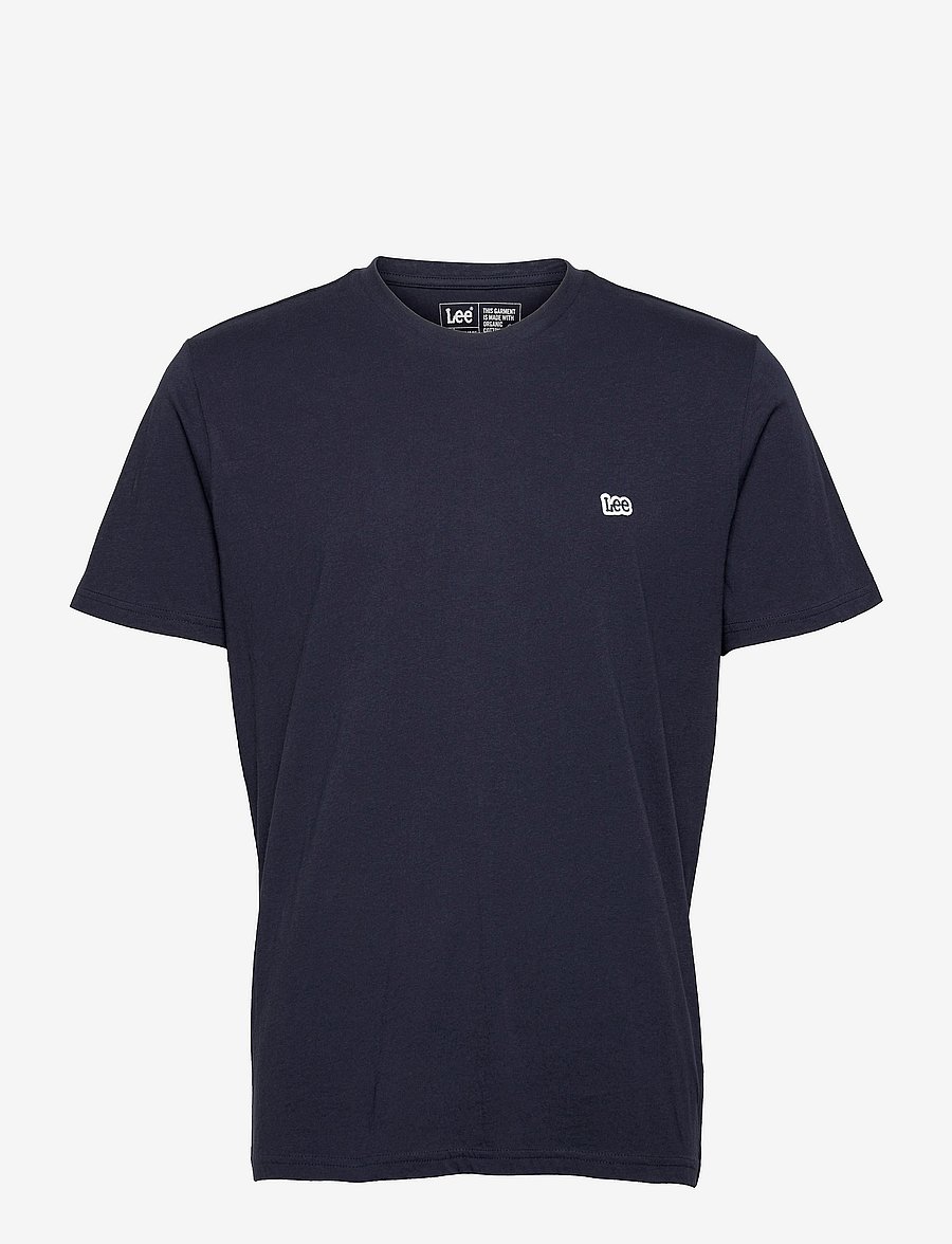 Lee Jeans - Ss Patch Logo Tee - kurzärmelig - navy - 0