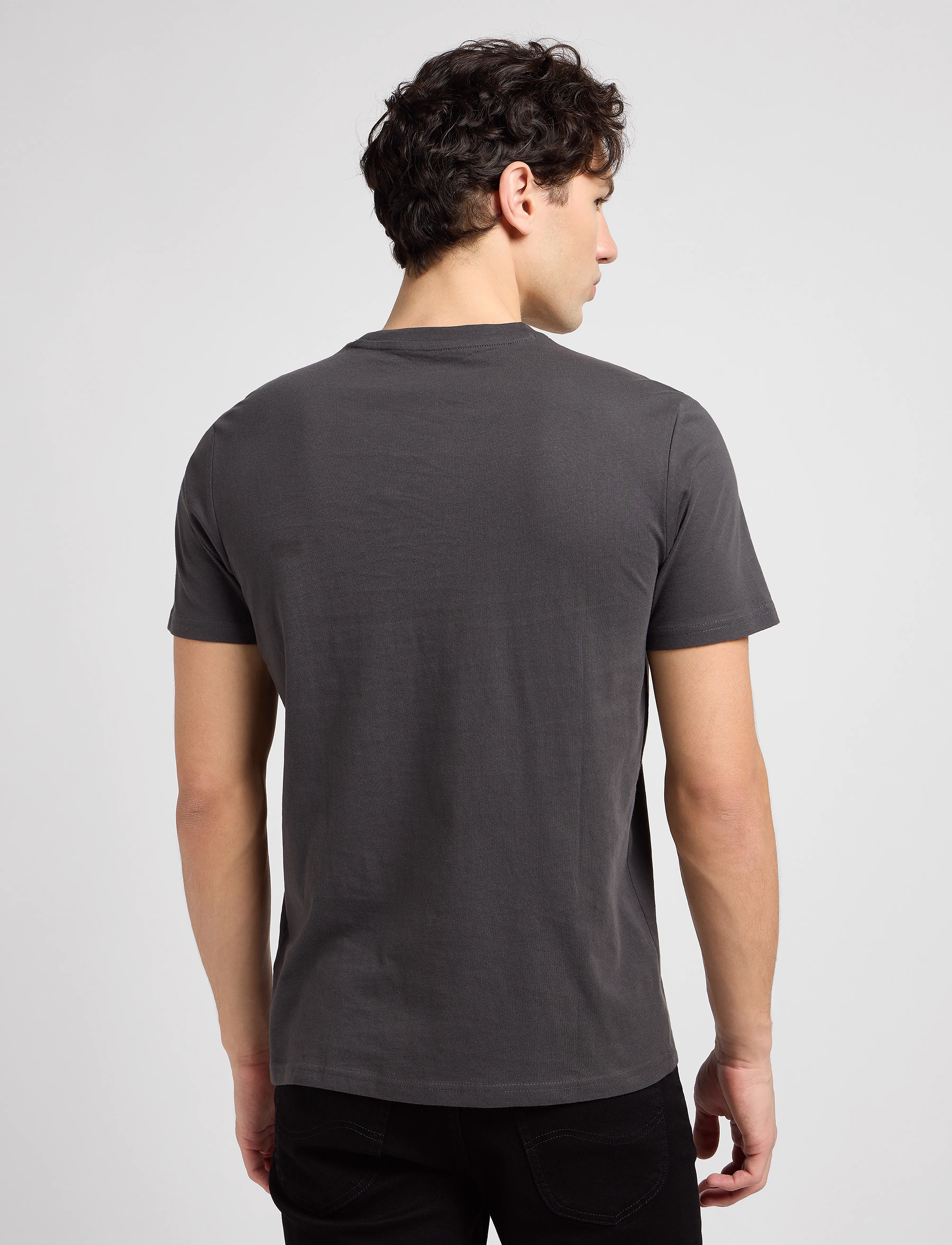 Lee Jeans - Ss Patch Logo Tee - die niedrigsten preise - washed black - 3