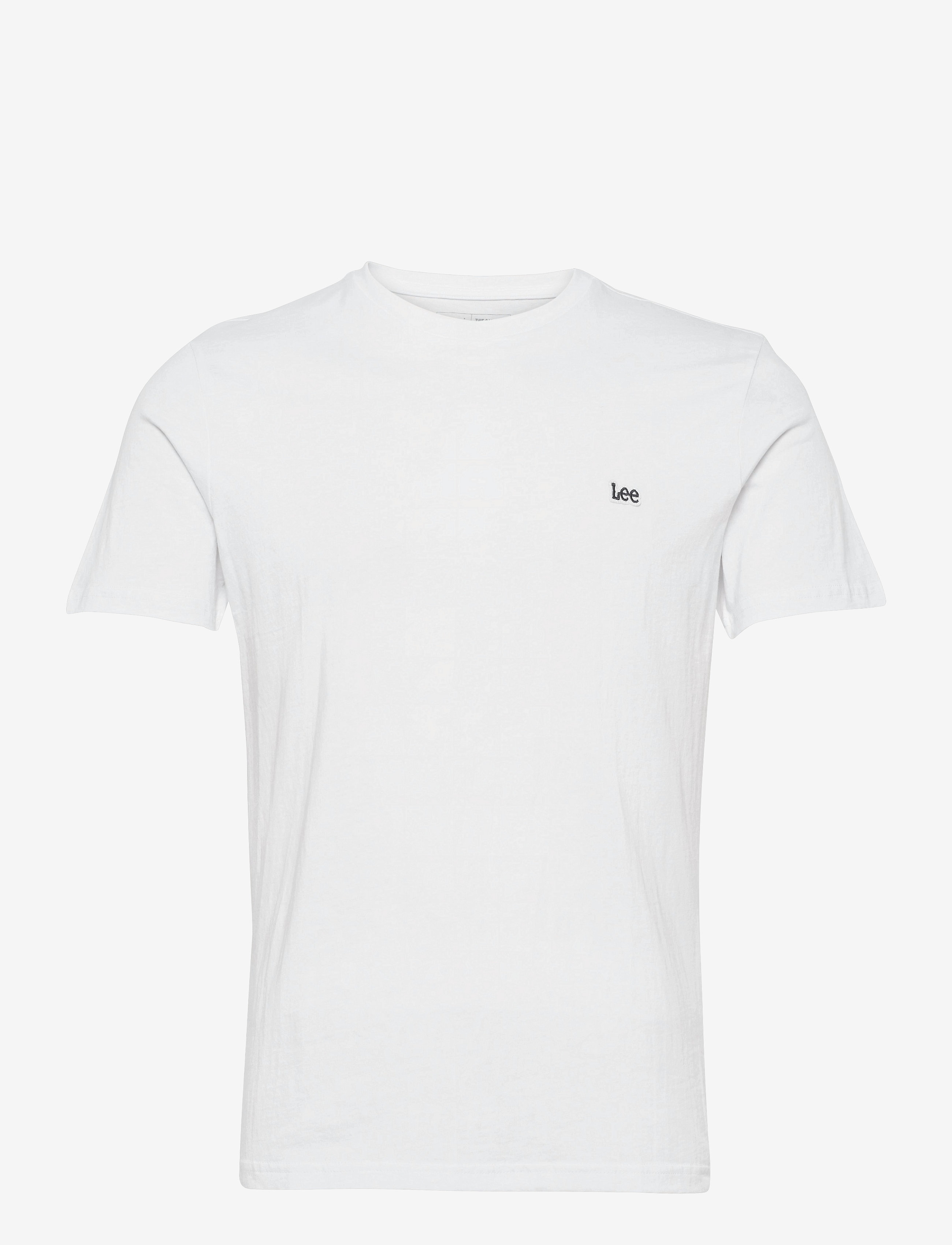 Lee Jeans Ss Patch Logo Tee - Lee Jeans - WHITE / white