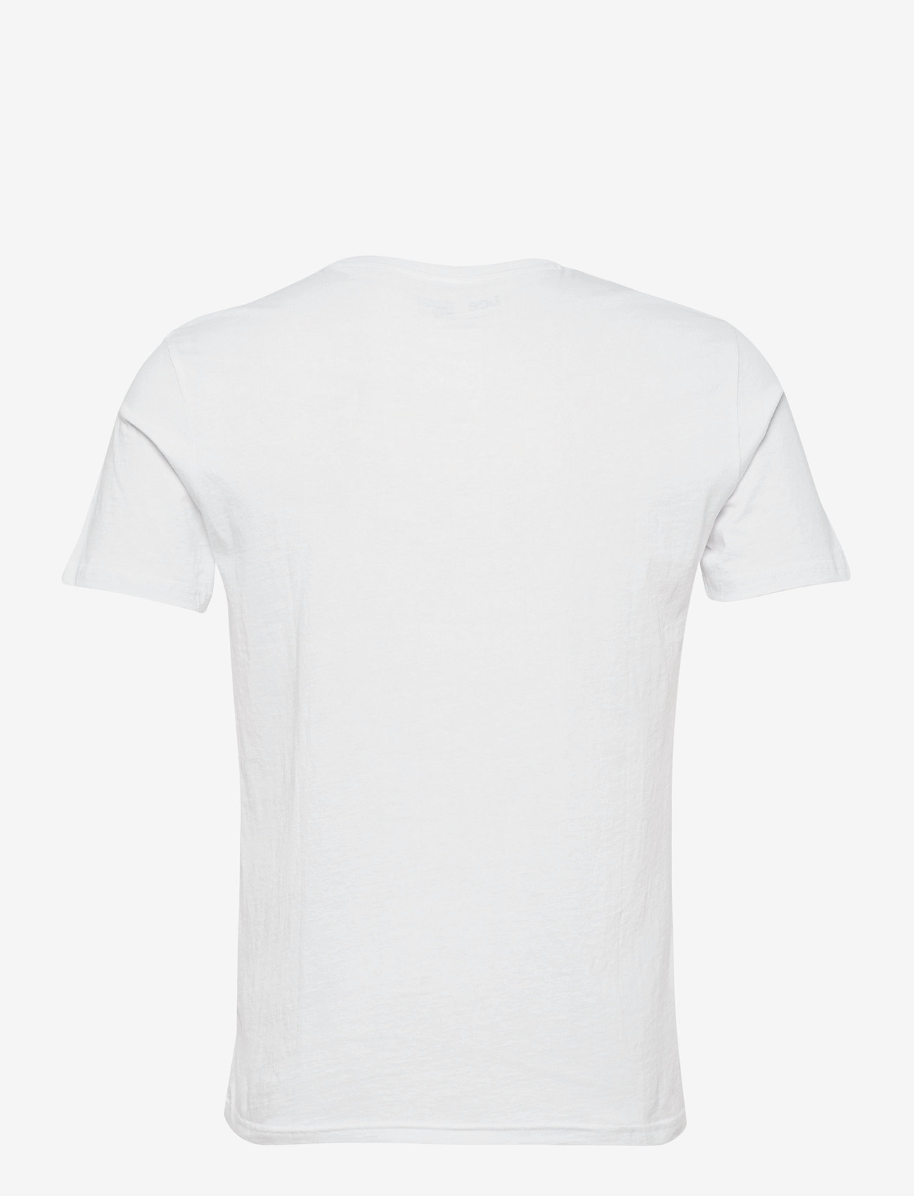 Lee Jeans - Ss Patch Logo Tee - kortärmade t-shirts - white - 1