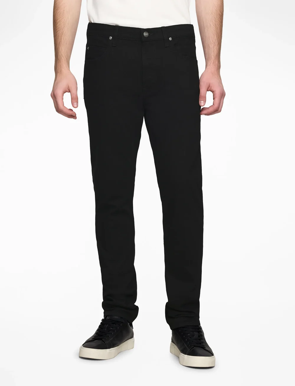 Lee Jeans - RIDER - kitsad teksad - clean black - 0