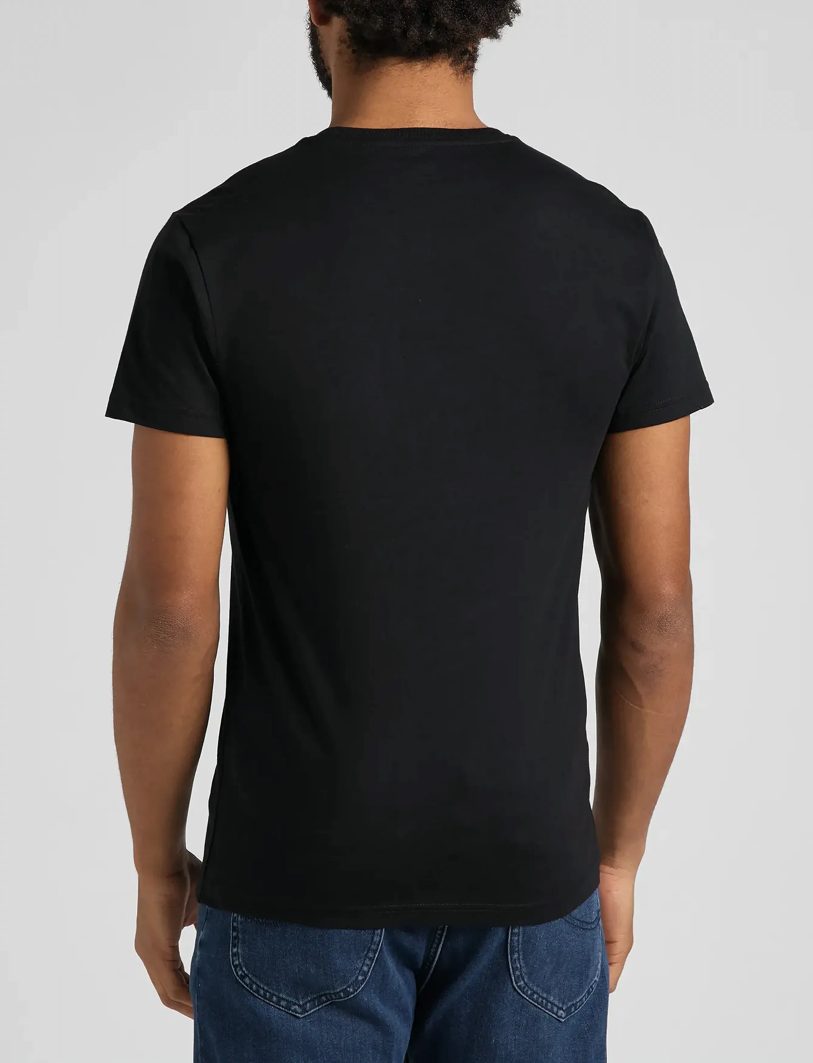 Lee Jeans - MULTI PACK CREW - laveste priser - black white - 4