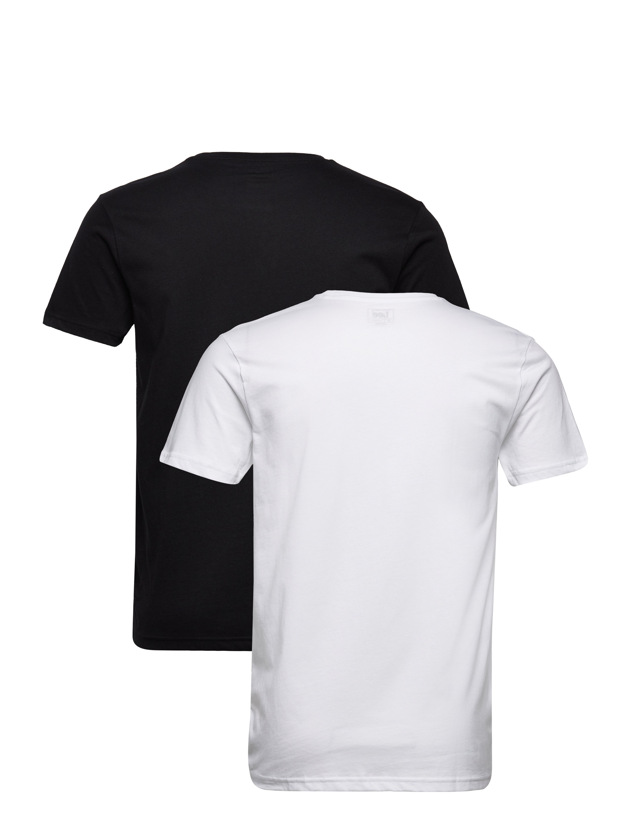 Lee Jeans - MULTI PACK CREW - laveste priser - black white - 2