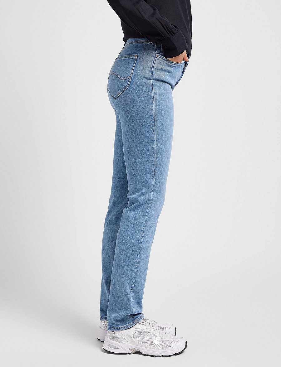 Lee Jeans - Marion Straight - schlaghosen - partly cloudy - 5