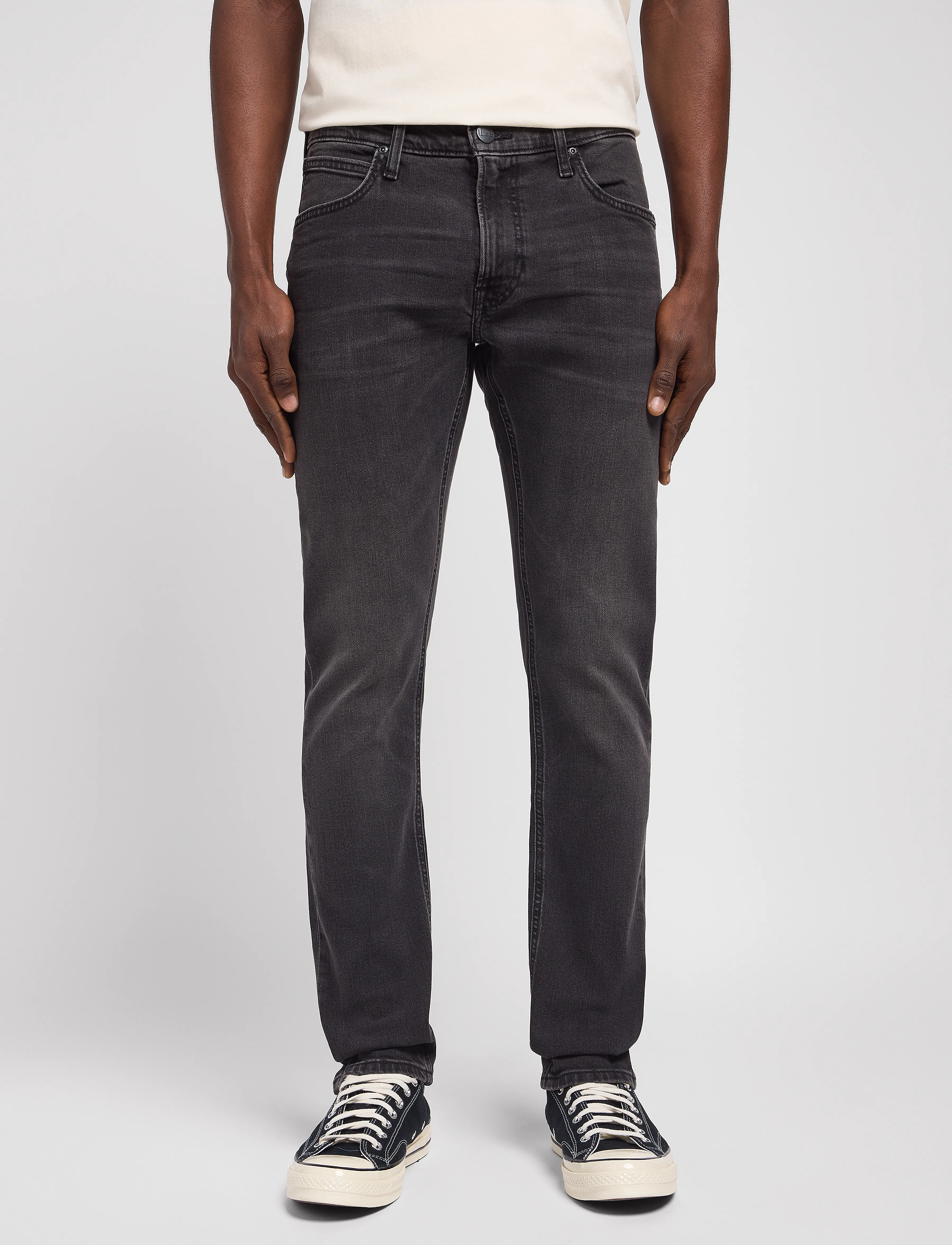 Lee Jeans Luke, 36 x 34, Black, Jeans > Tapered, Herre
