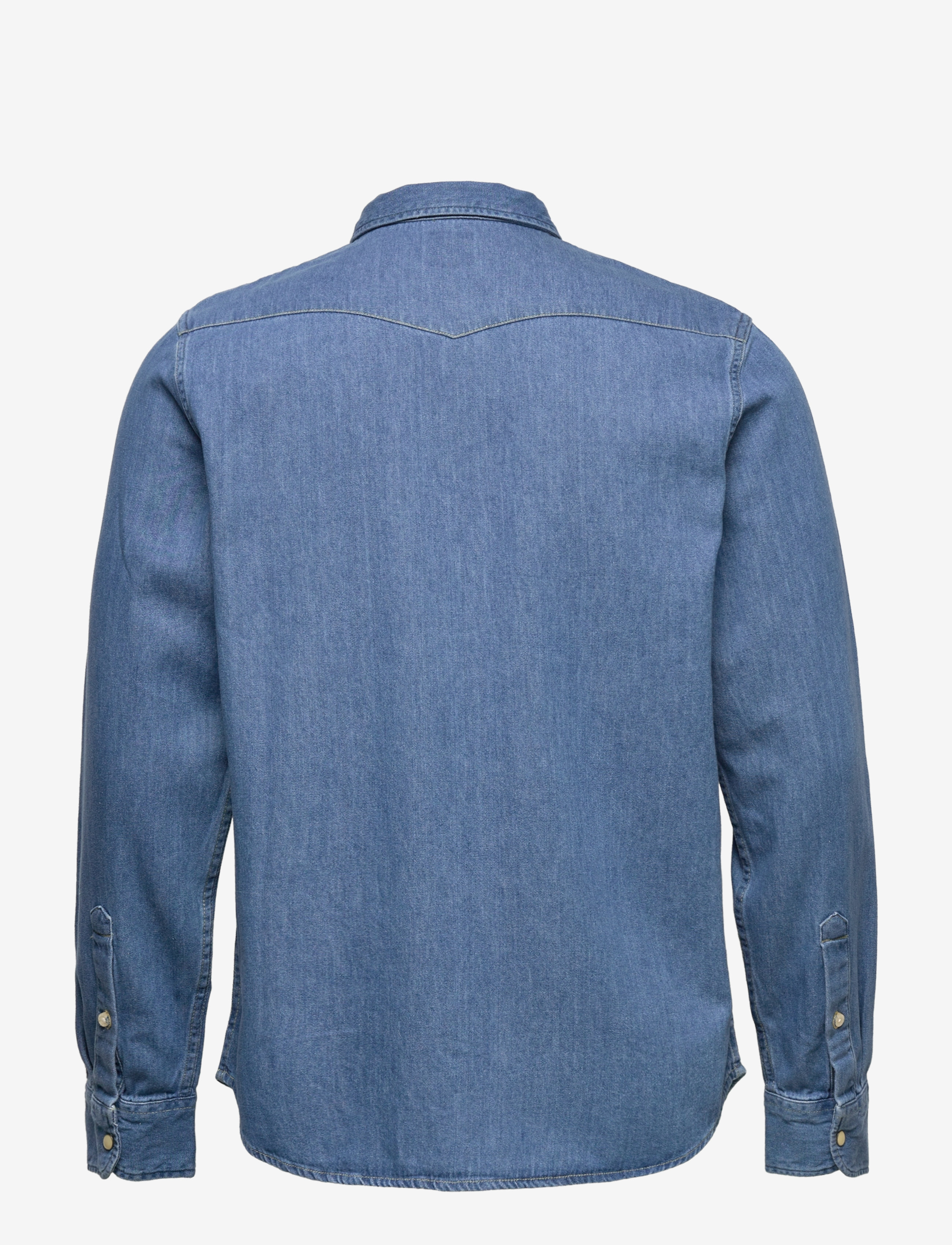 Lee Jeans - Regular Shirt - mænd - washed blue - 1