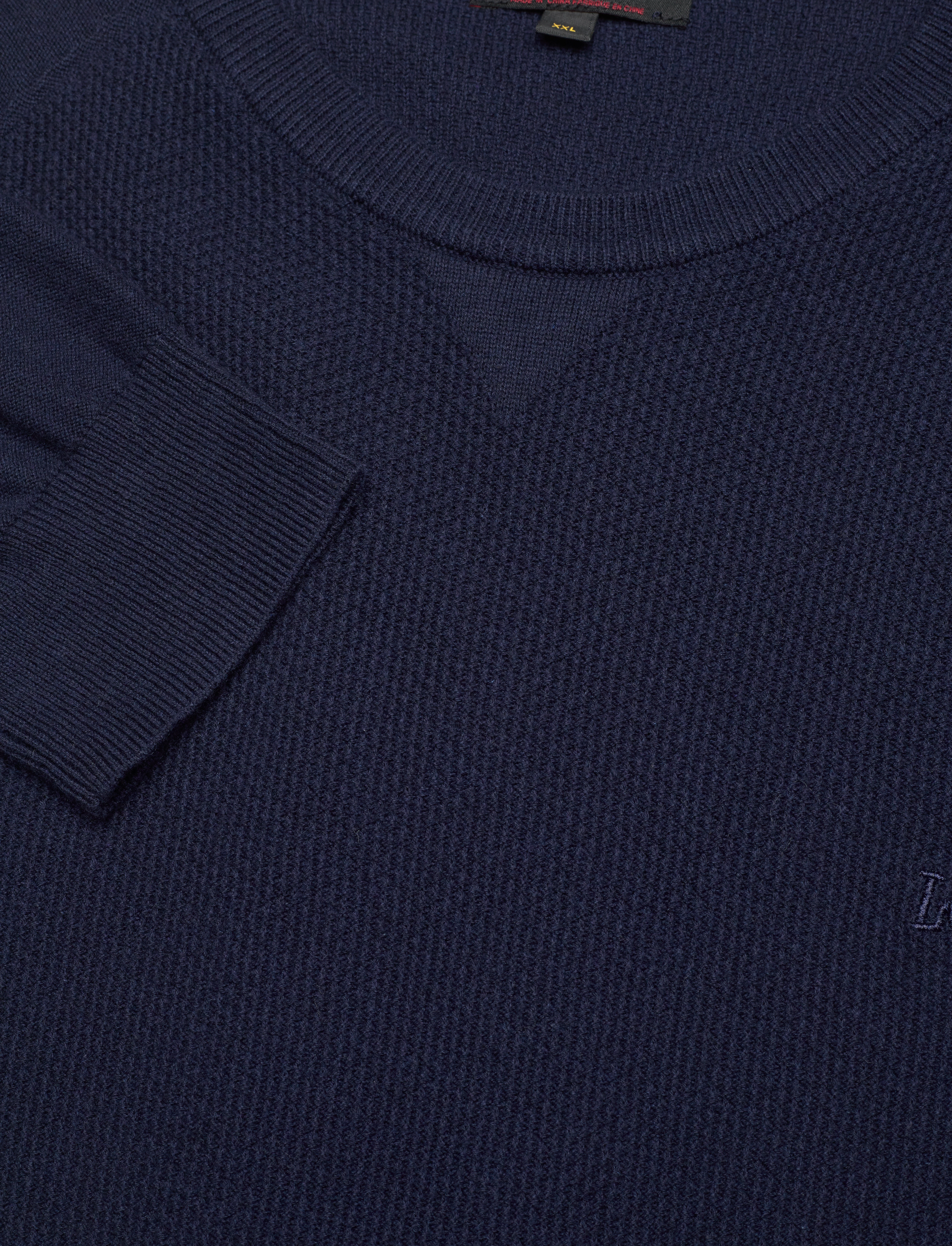 Lee Jeans - RAGLAN CREW KNIT - sky captain - 2