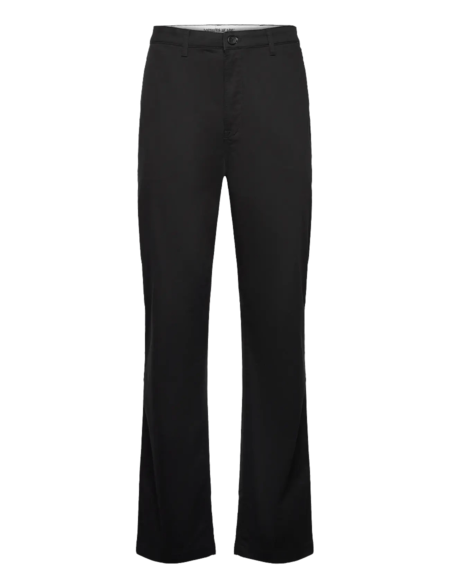 Lee Jeans - REGULAR CHINO - pantalons chino - black - 0