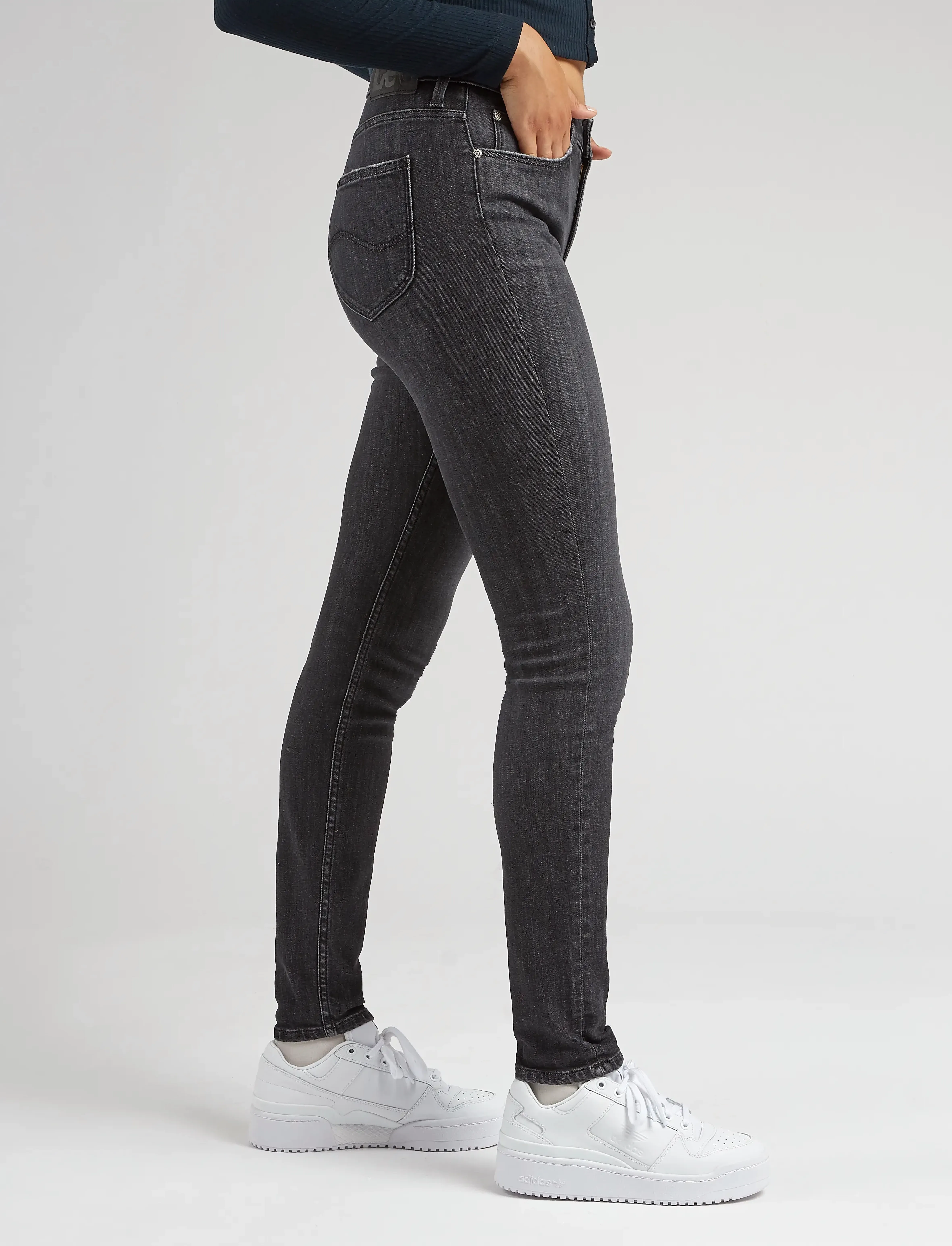 Lee Jeans - SCARLETT HIGH - skinny jeans - middle of the night - 5