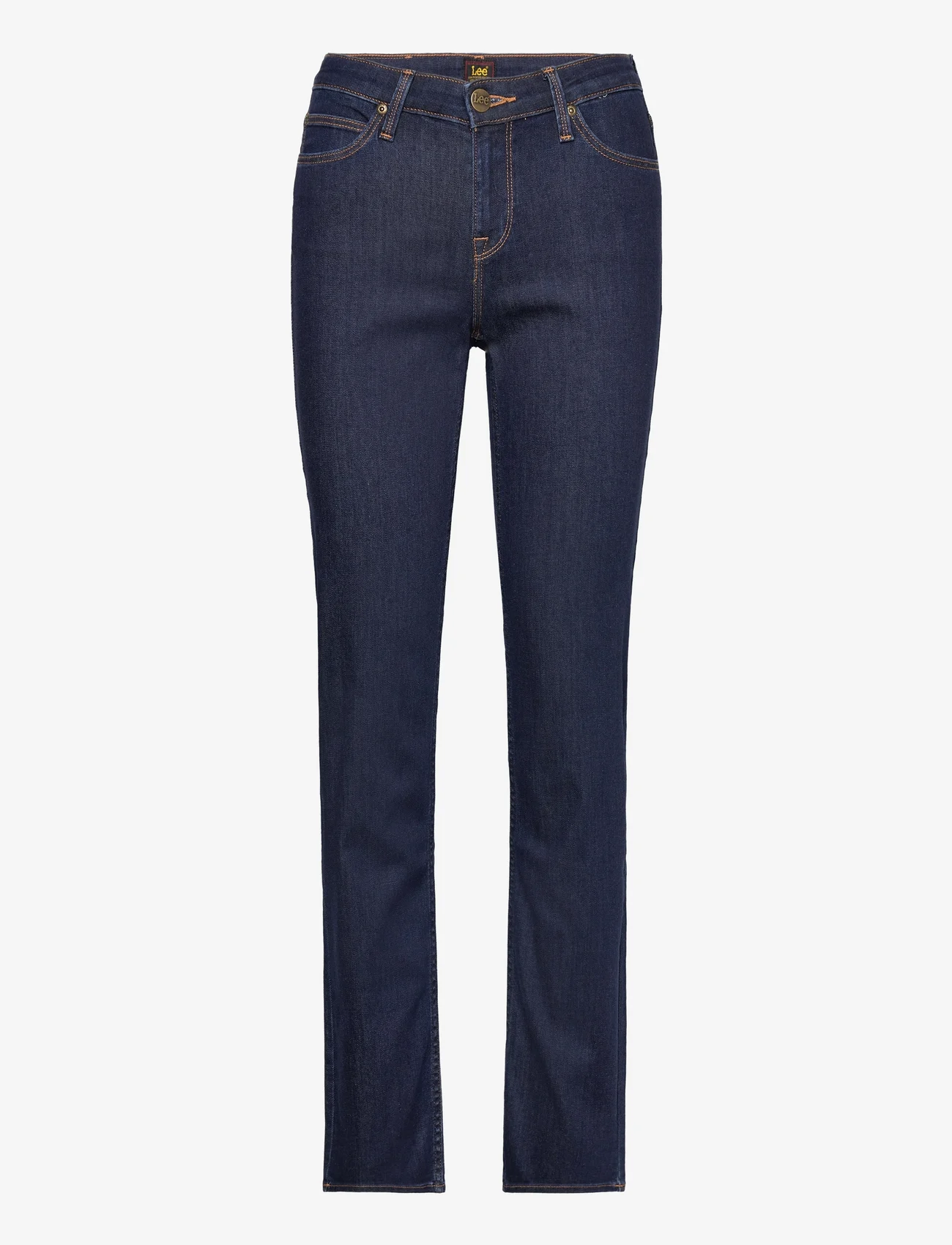 Lee Jeans - MARION STRAIGHT - tiesaus kirpimo džinsai - solid blue - 0
