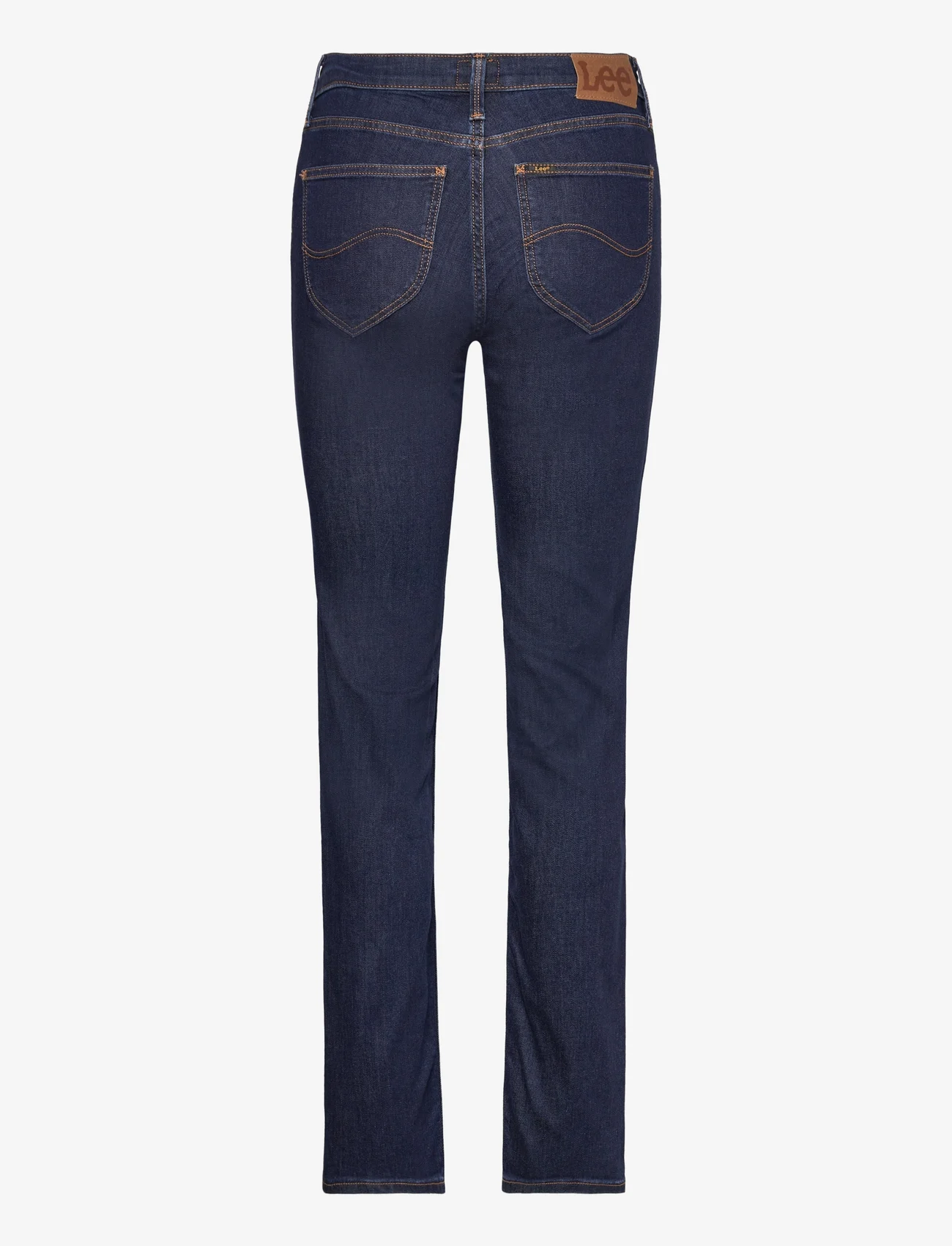 Lee Jeans - MARION STRAIGHT - tiesaus kirpimo džinsai - solid blue - 1