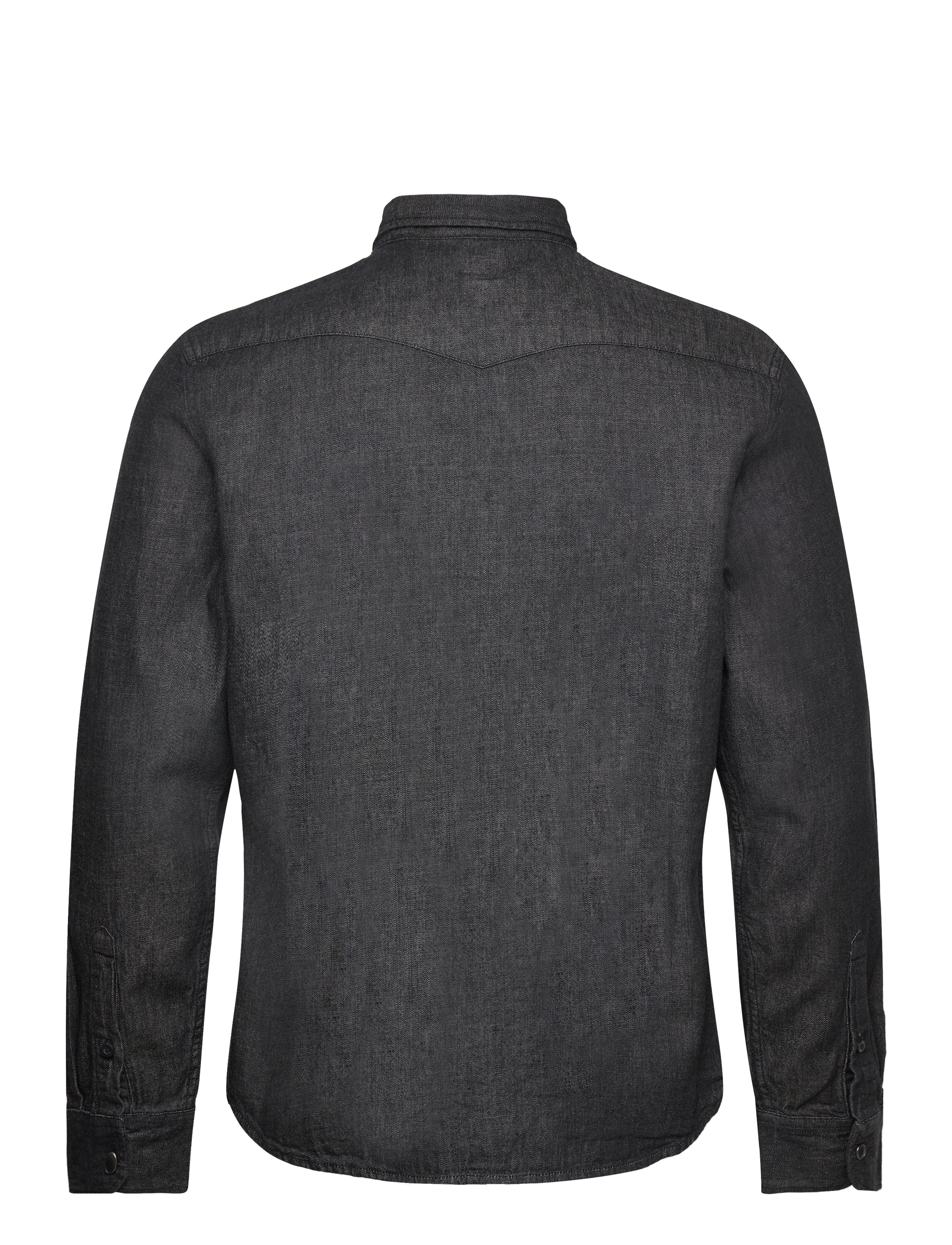 Lee Jeans - REGULAR WESTERN SHIRT - washed black - 1