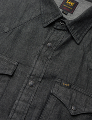 Lee Jeans - REGULAR WESTERN SHIRT - casual hemden - washed black - 3