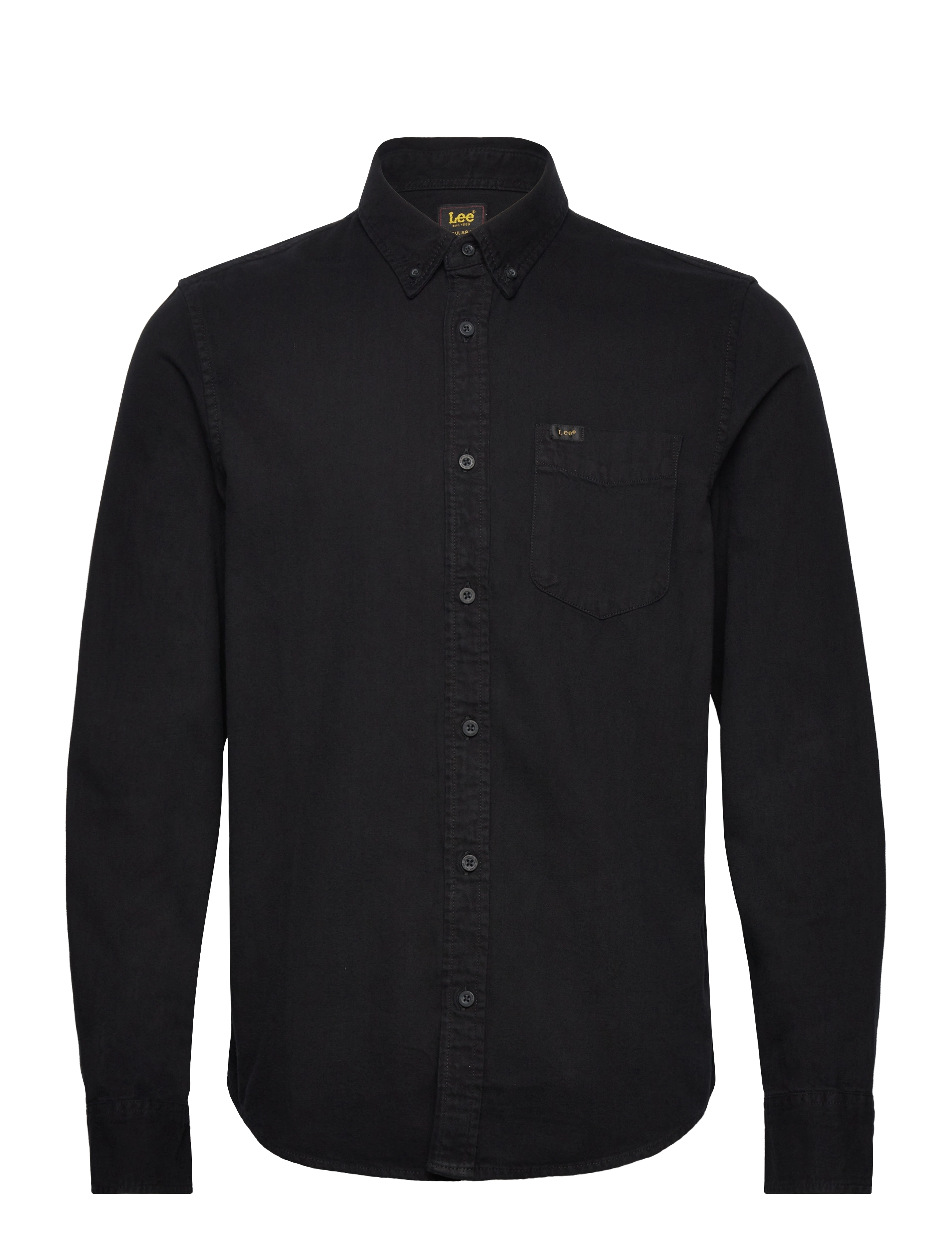 LEE JEANS Lee Button Down Schwarz - S - Herren