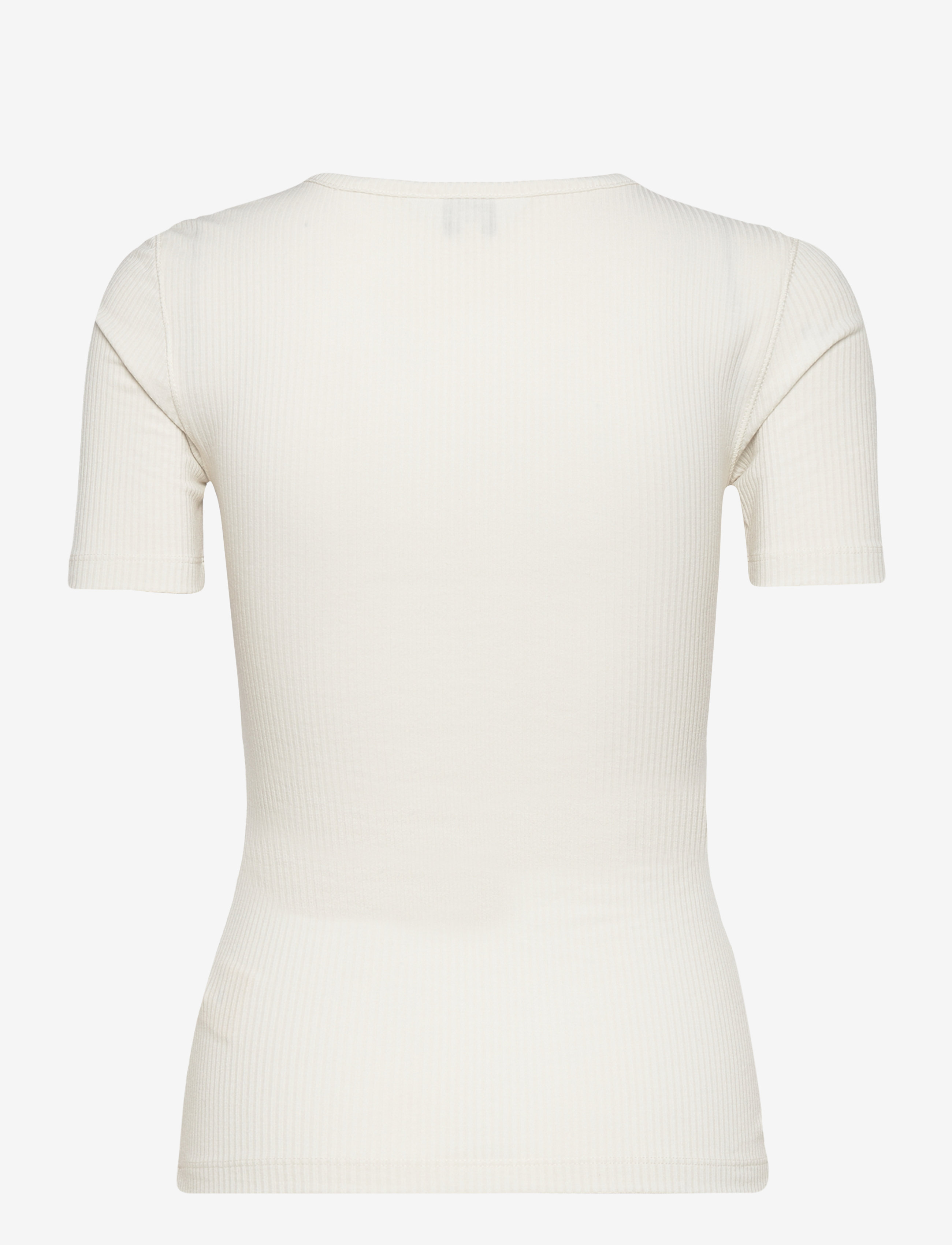Lee Jeans - Ss Henley - t-shirts - ecru - 1
