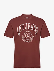 Lee Jeans - VARSITY TEE - short-sleeved t-shirts - byrne - 0