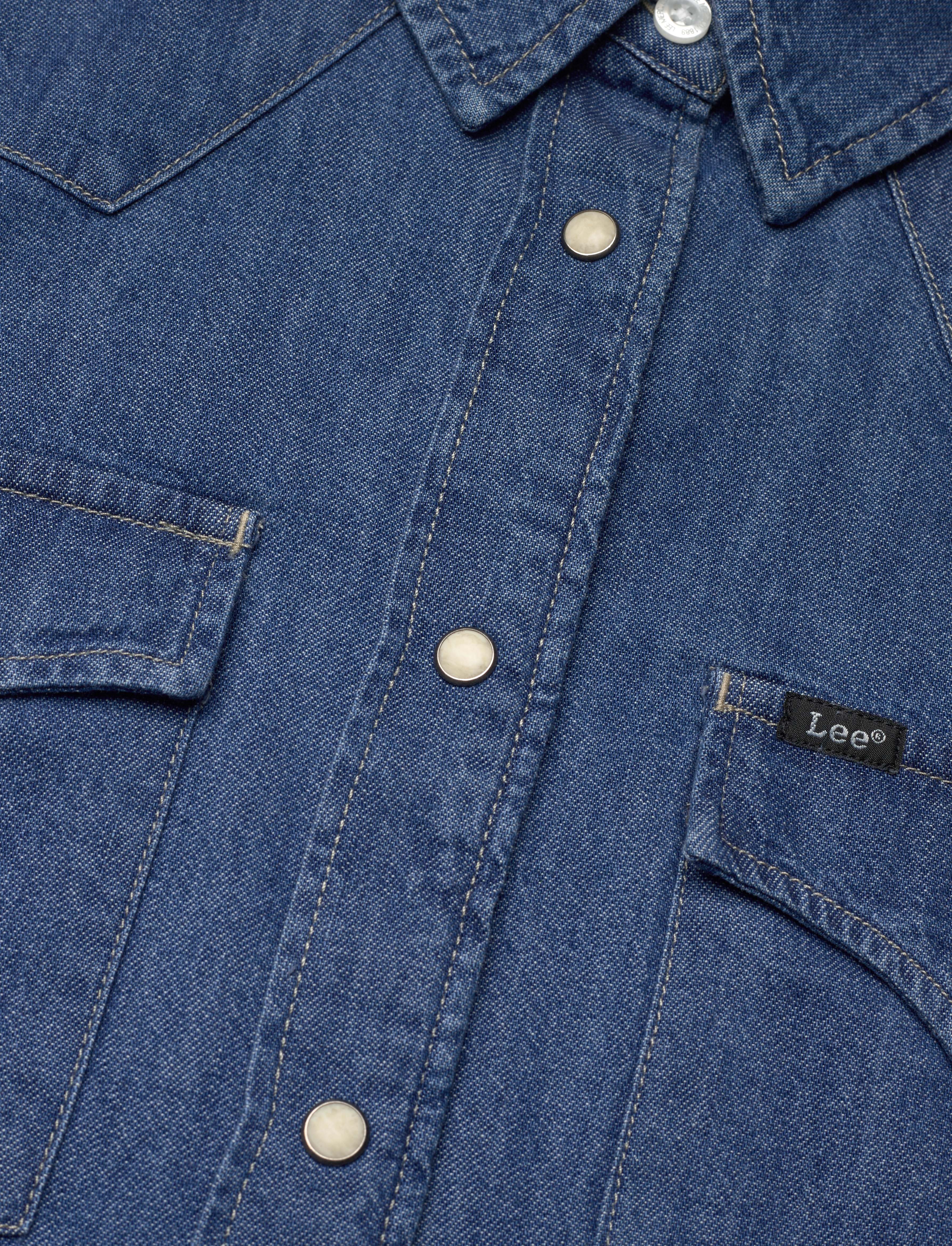 Lee Jeans - WESTERN SHIRT - mid blues - 2