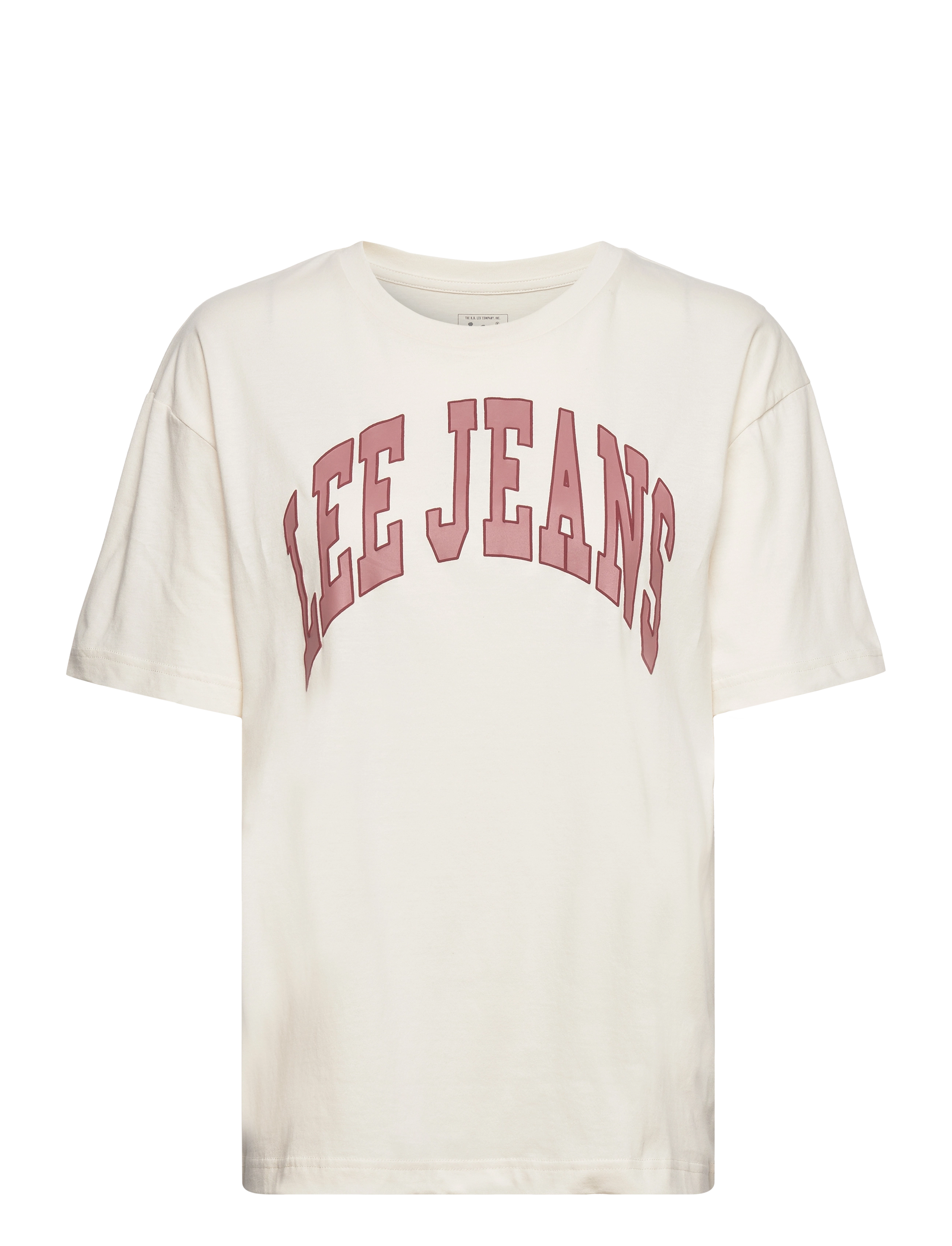 Lee Jeans - CREW NECK TEE - ecru - 0