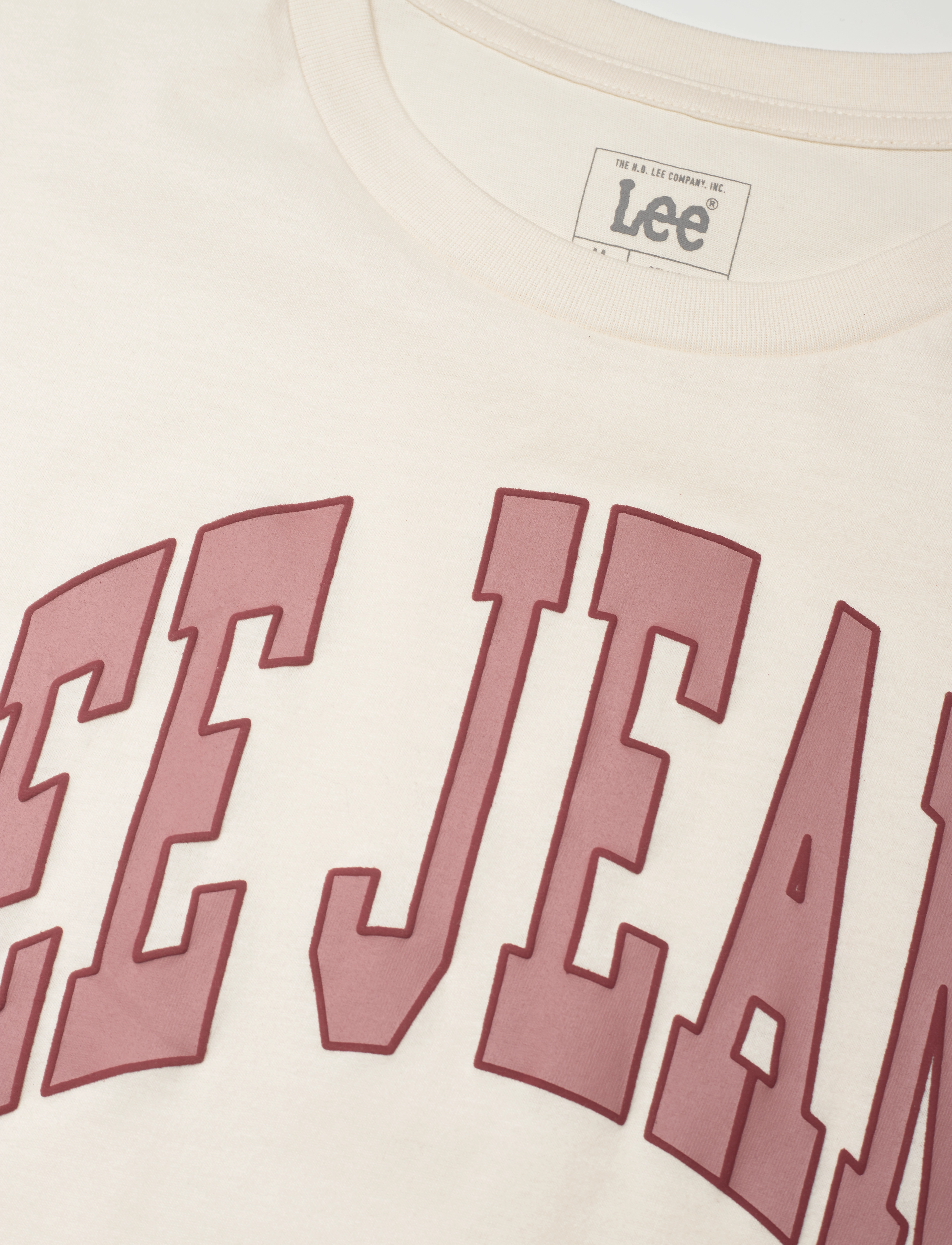 Lee Jeans - CREW NECK TEE - ecru - 2