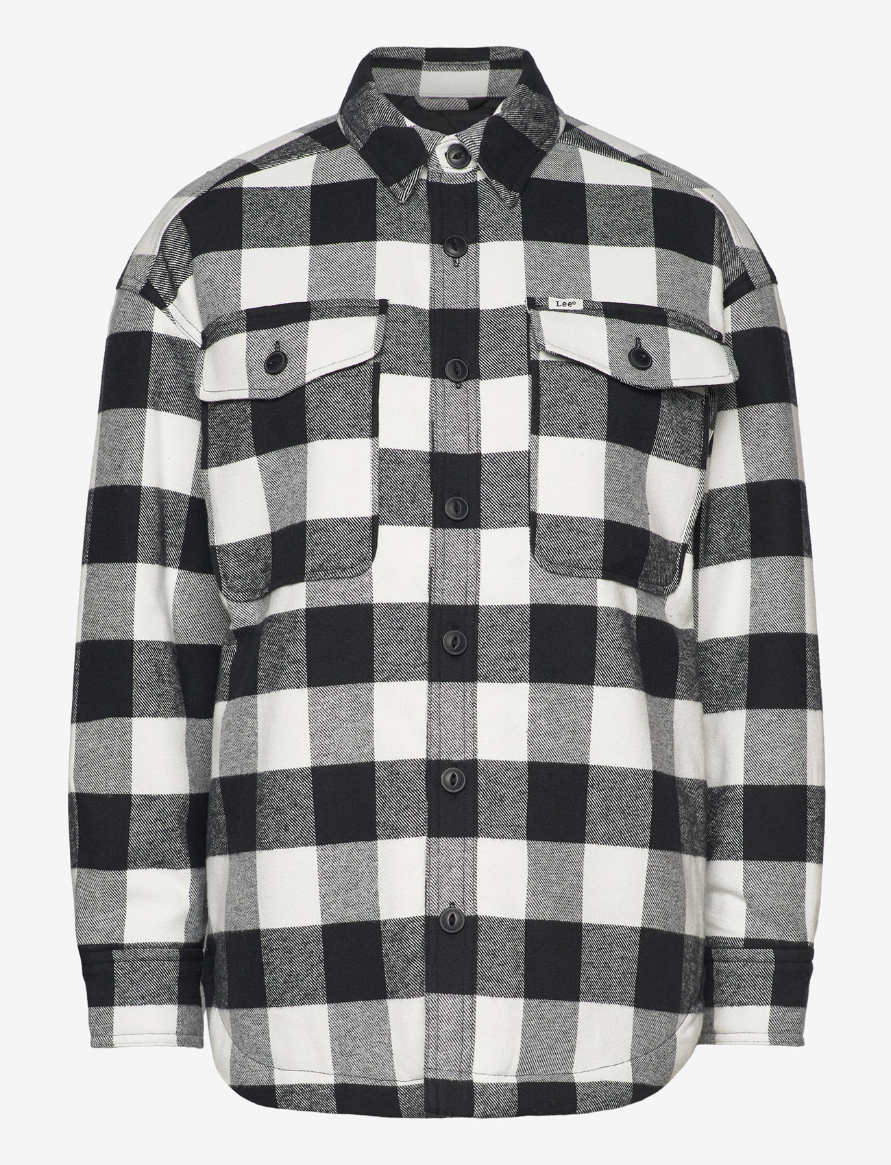 Lee Jeans - QUILTED OVERSHIRT - charcoal - 0
