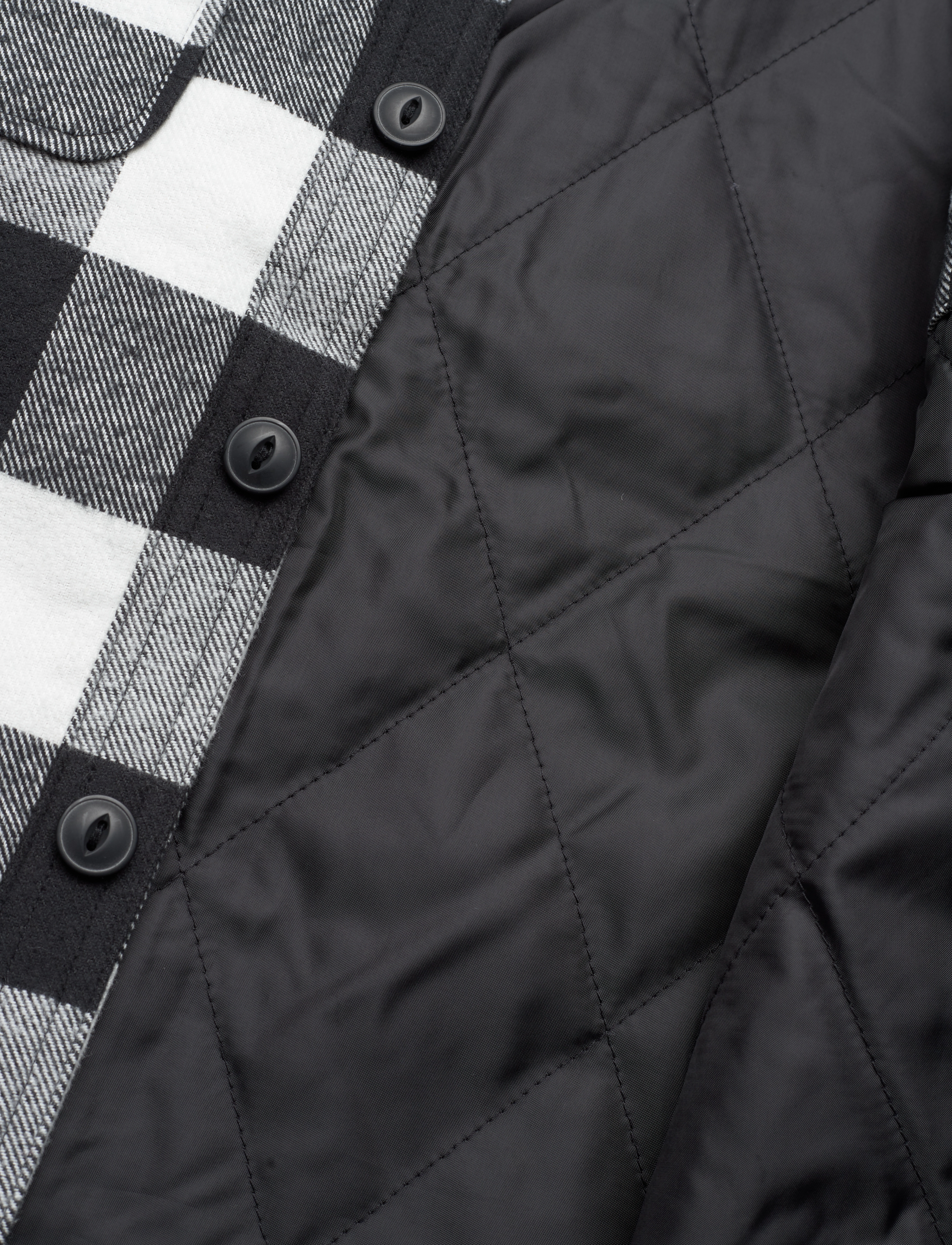 Lee Jeans - QUILTED OVERSHIRT - charcoal - 4