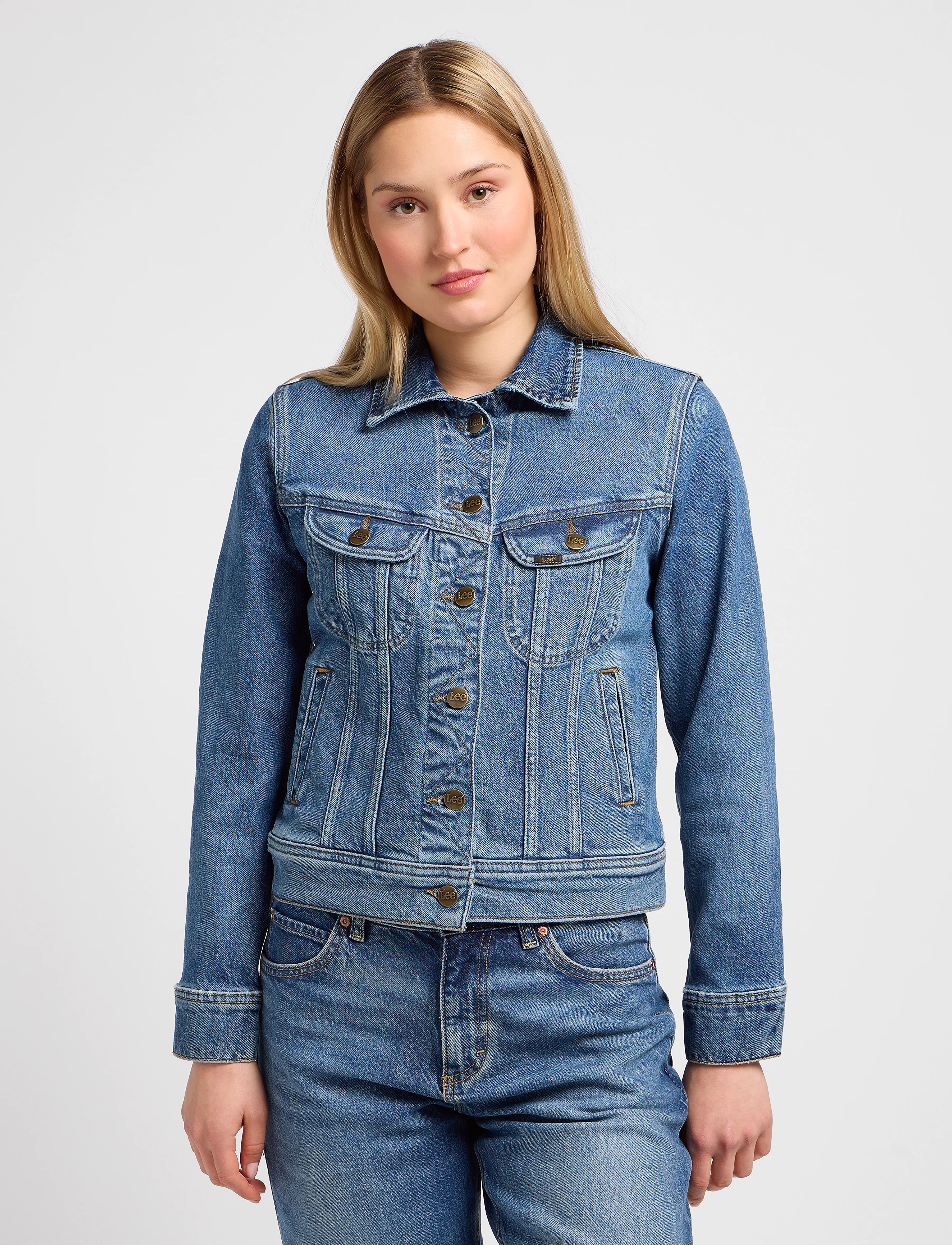 Lee Jeans - Rider Jacket - Üleriided - classic indigo - 0