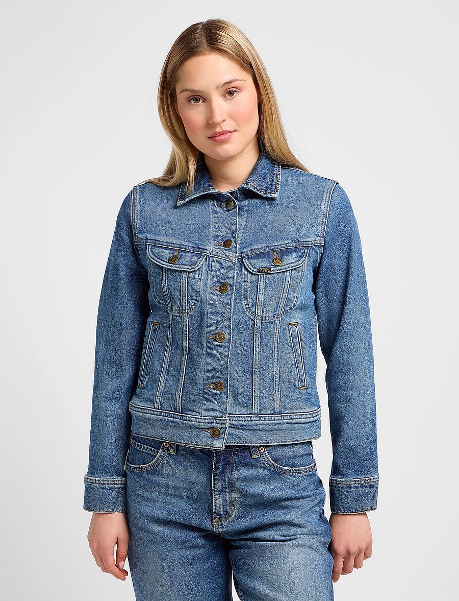 Lee Jeans - Rider Jacket - denim jackets - classic indigo - 0