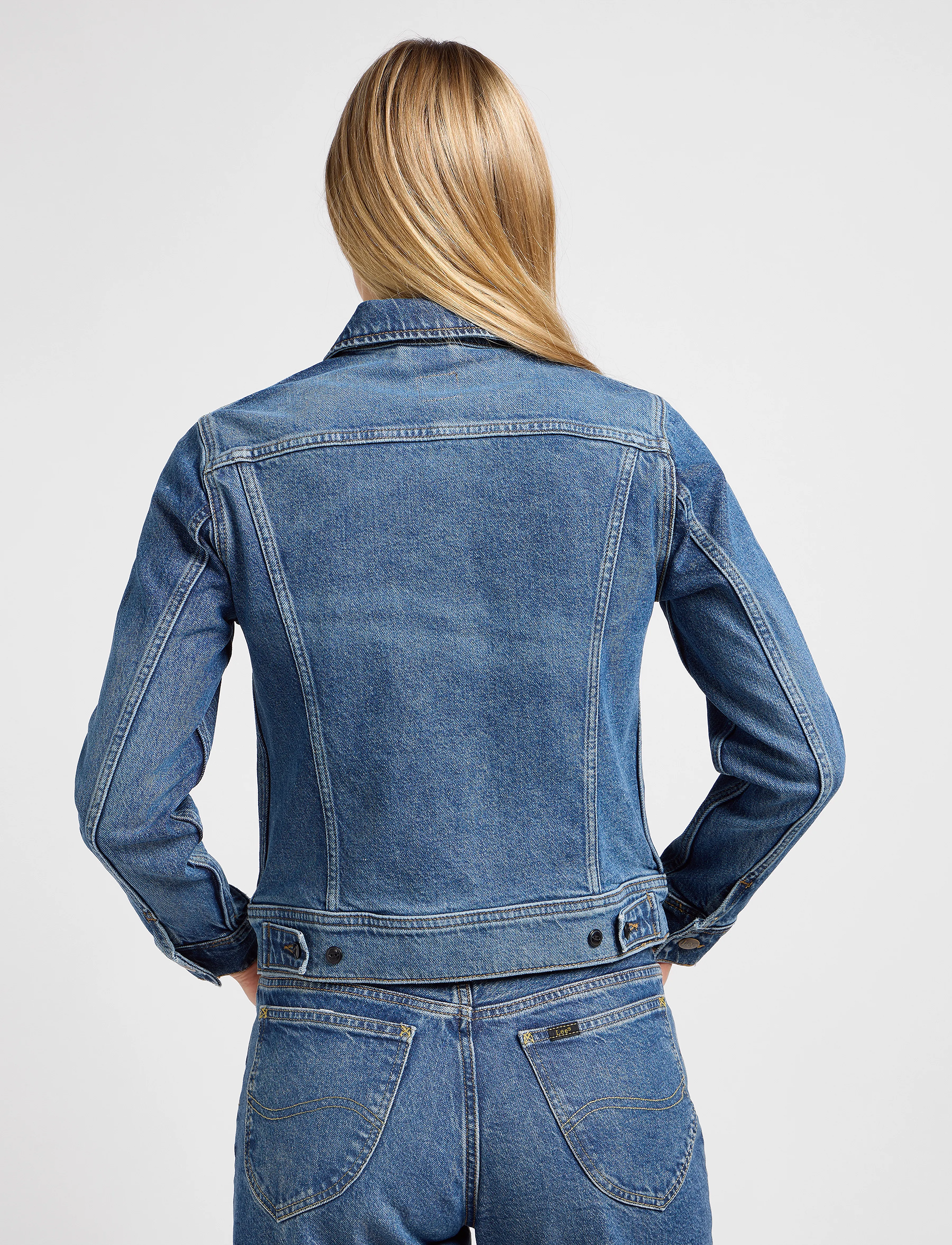 Lee Jeans - Rider Jacket - frühlingsjacken - classic indigo - 3