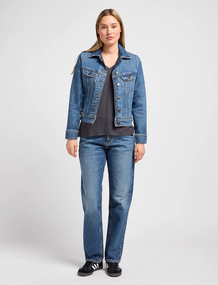 Lee Jeans - Rider Jacket - vestes de printemps - classic indigo - 4