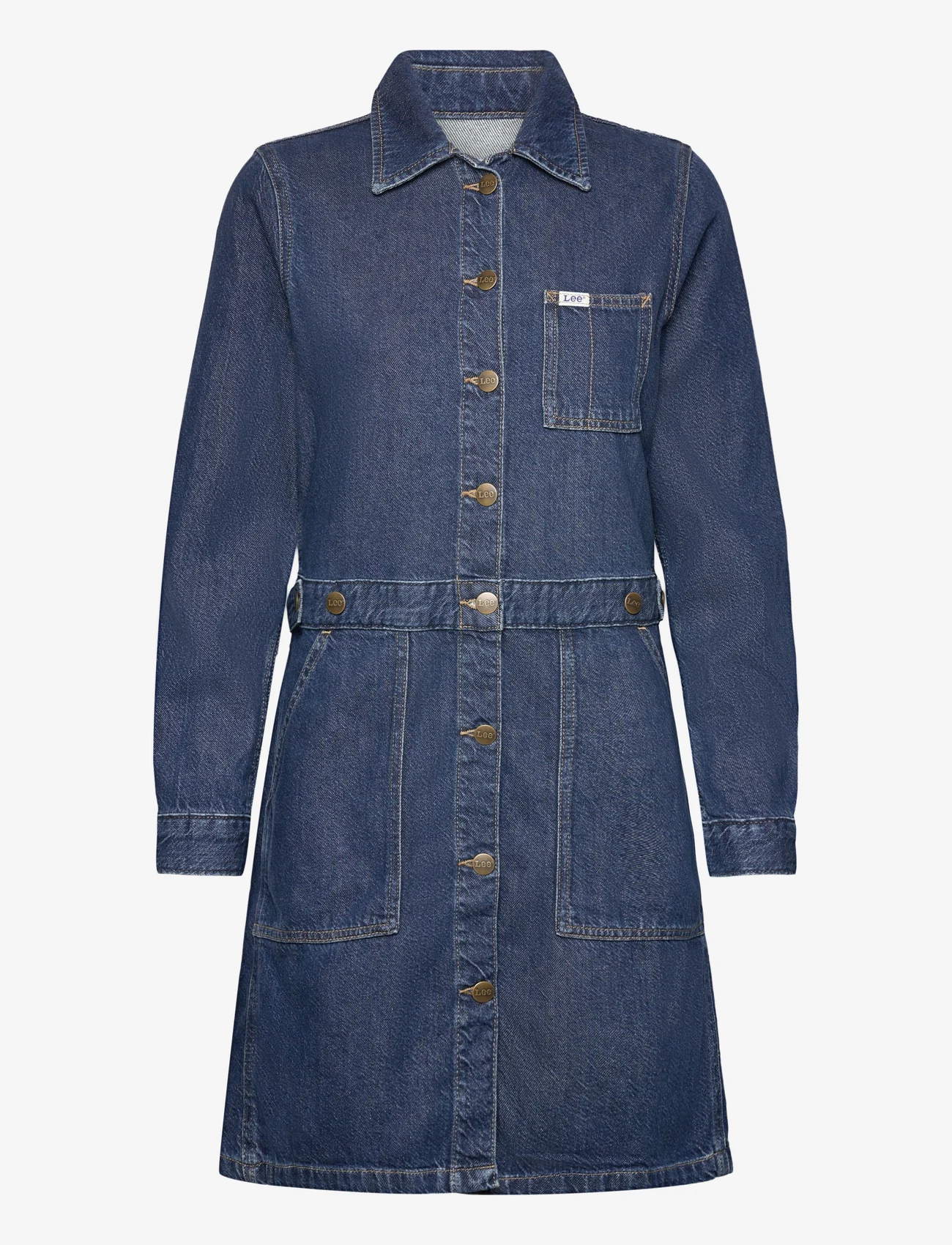 Lee Jeans - WORKWEAR DRESS - paitamekot - mid cascade - 0