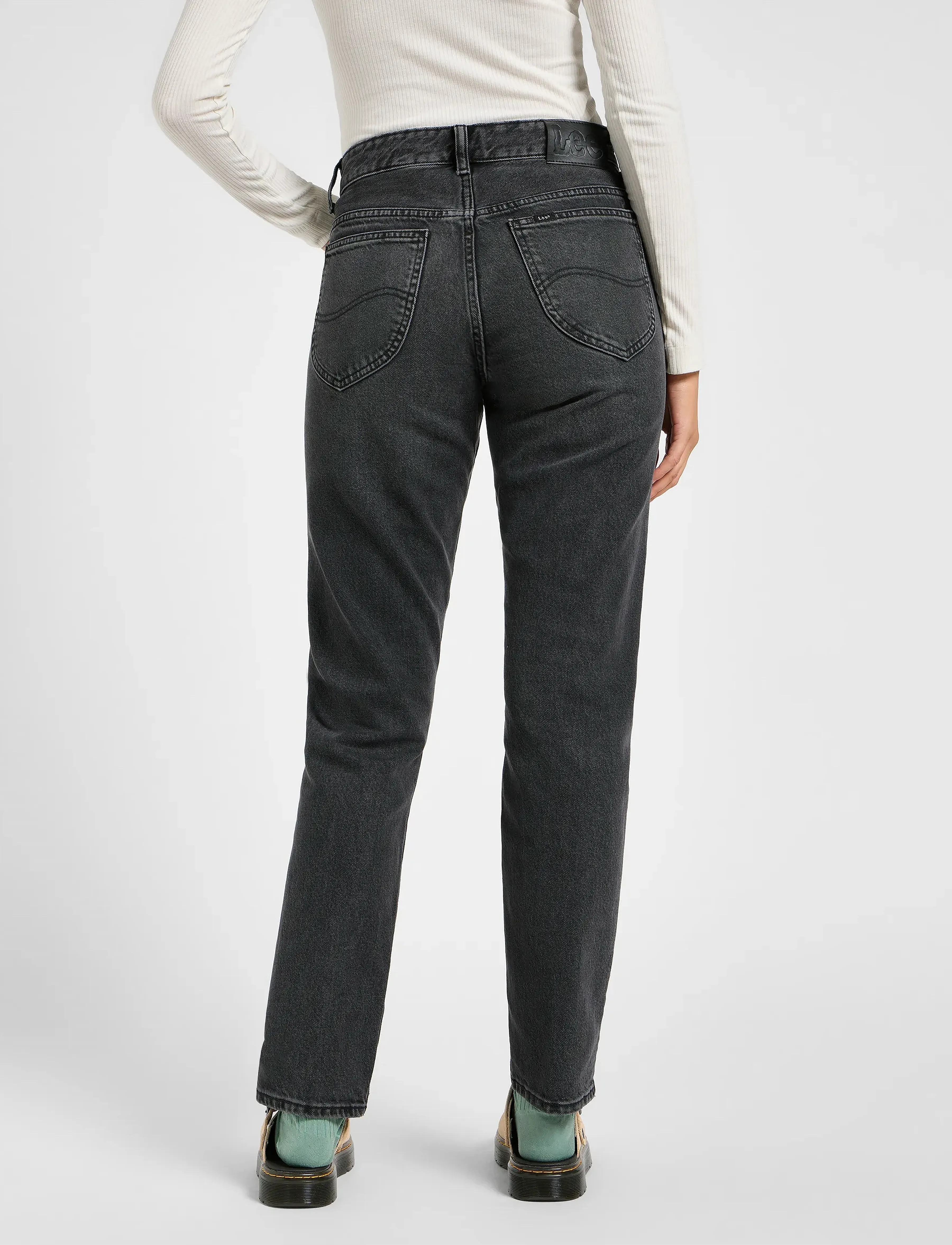 Lee Jeans - RIDER JEANS - refined black - 3