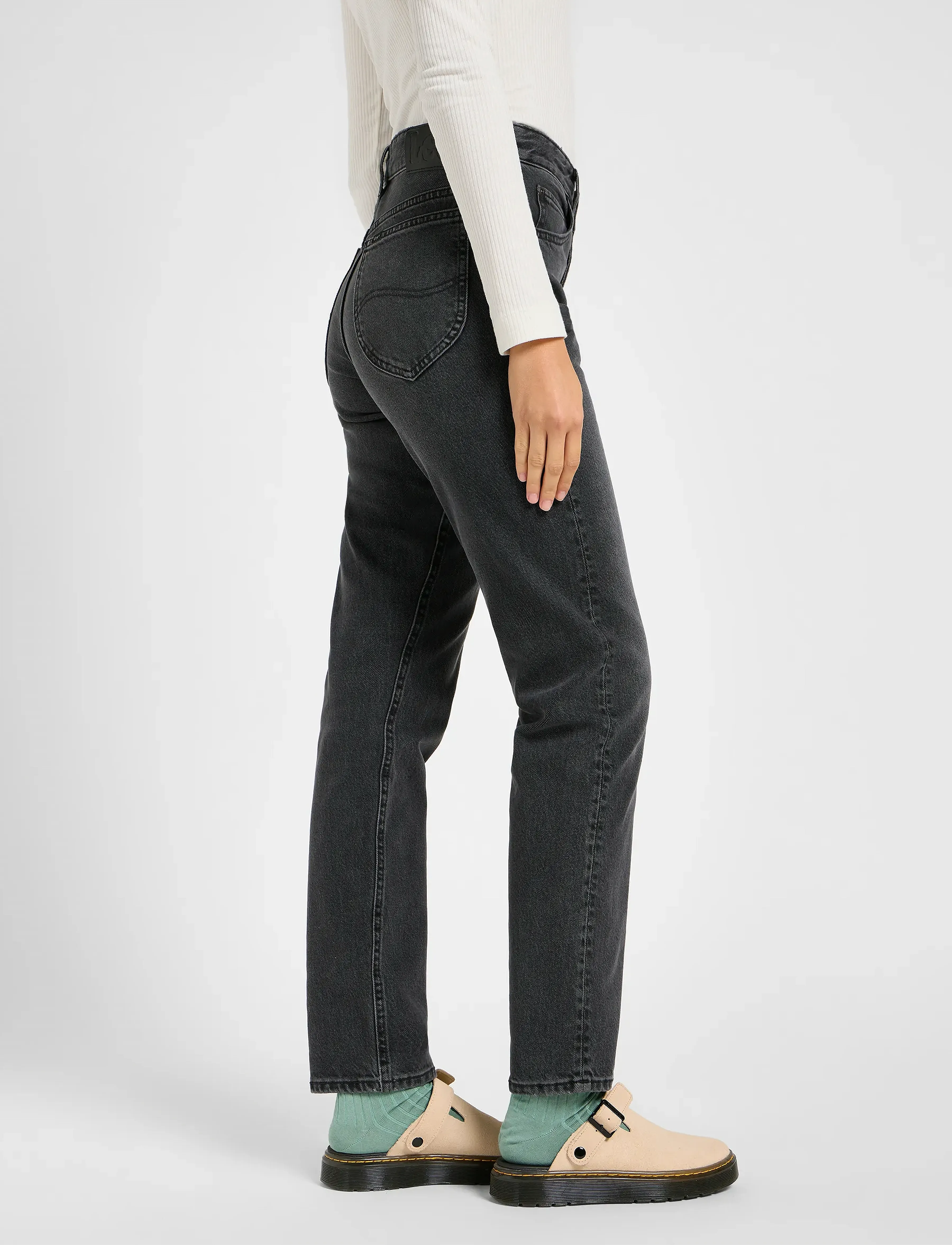Lee Jeans - RIDER JEANS - refined black - 4