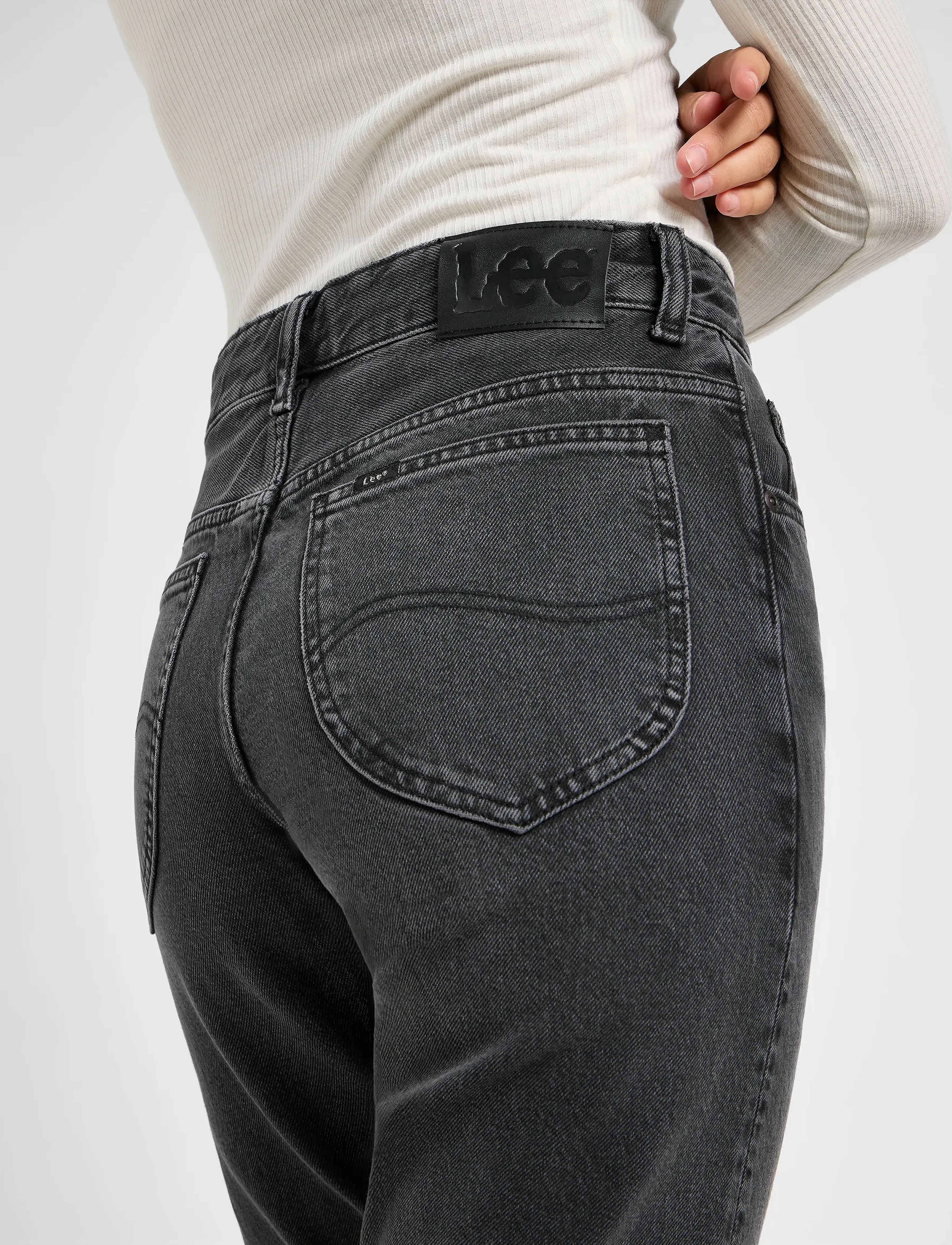 Lee Jeans - RIDER JEANS - refined black - 5