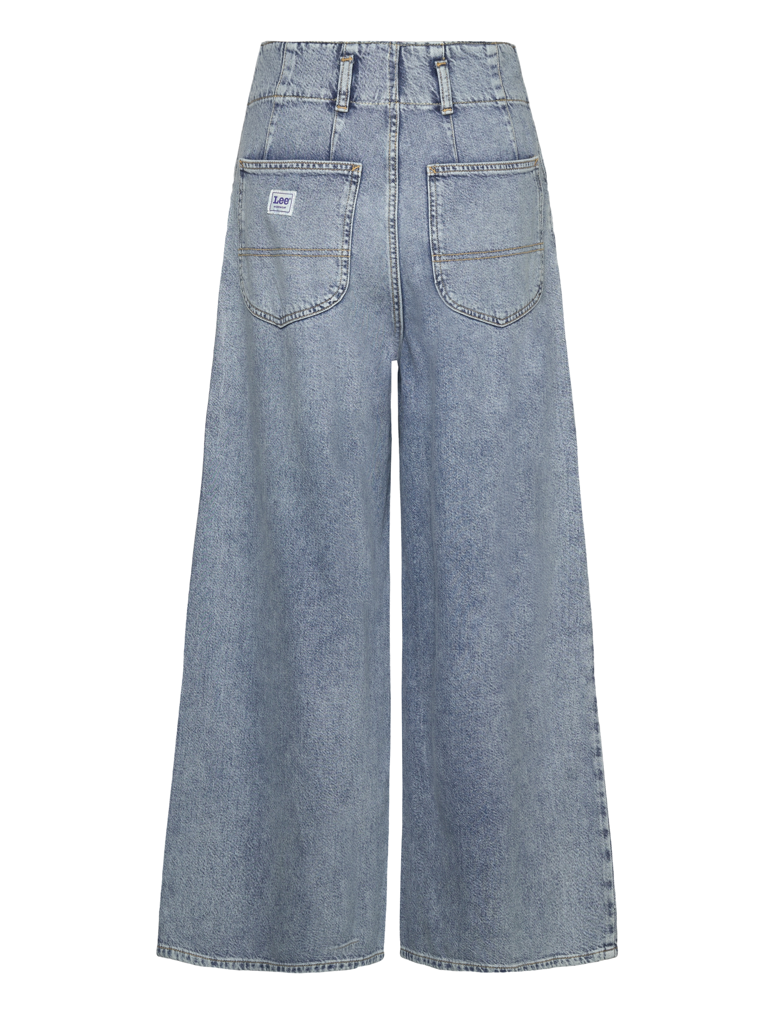 Lee Jeans - PLEATED STRAIGHT LEG - downpour - 1