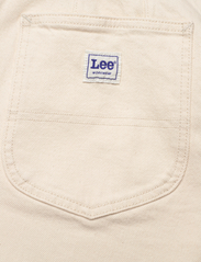 Lee Jeans - PLEATED STRAIGHT LEG - spodnie szerokie - ecru - 4