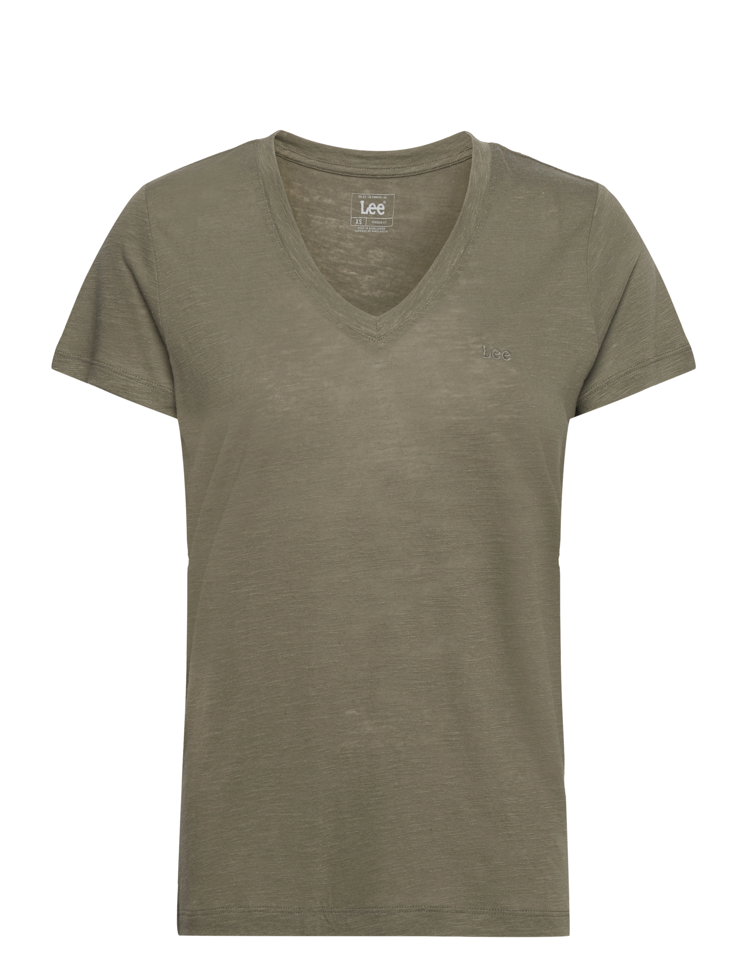 Lee Jeans - V NECK TEE - olive grove - 0