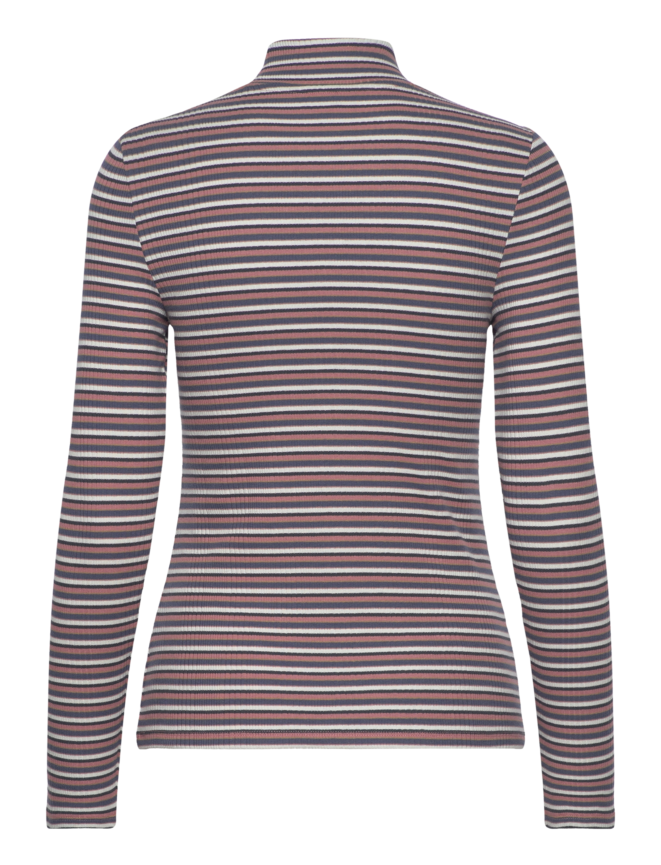 Lee Jeans - RIBBED LS HIGH NECK - dark mauve - 1