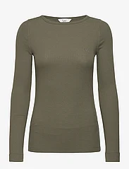 Lee Jeans - LS BOAT NECK TEE - lowest prices - olive grove - 0