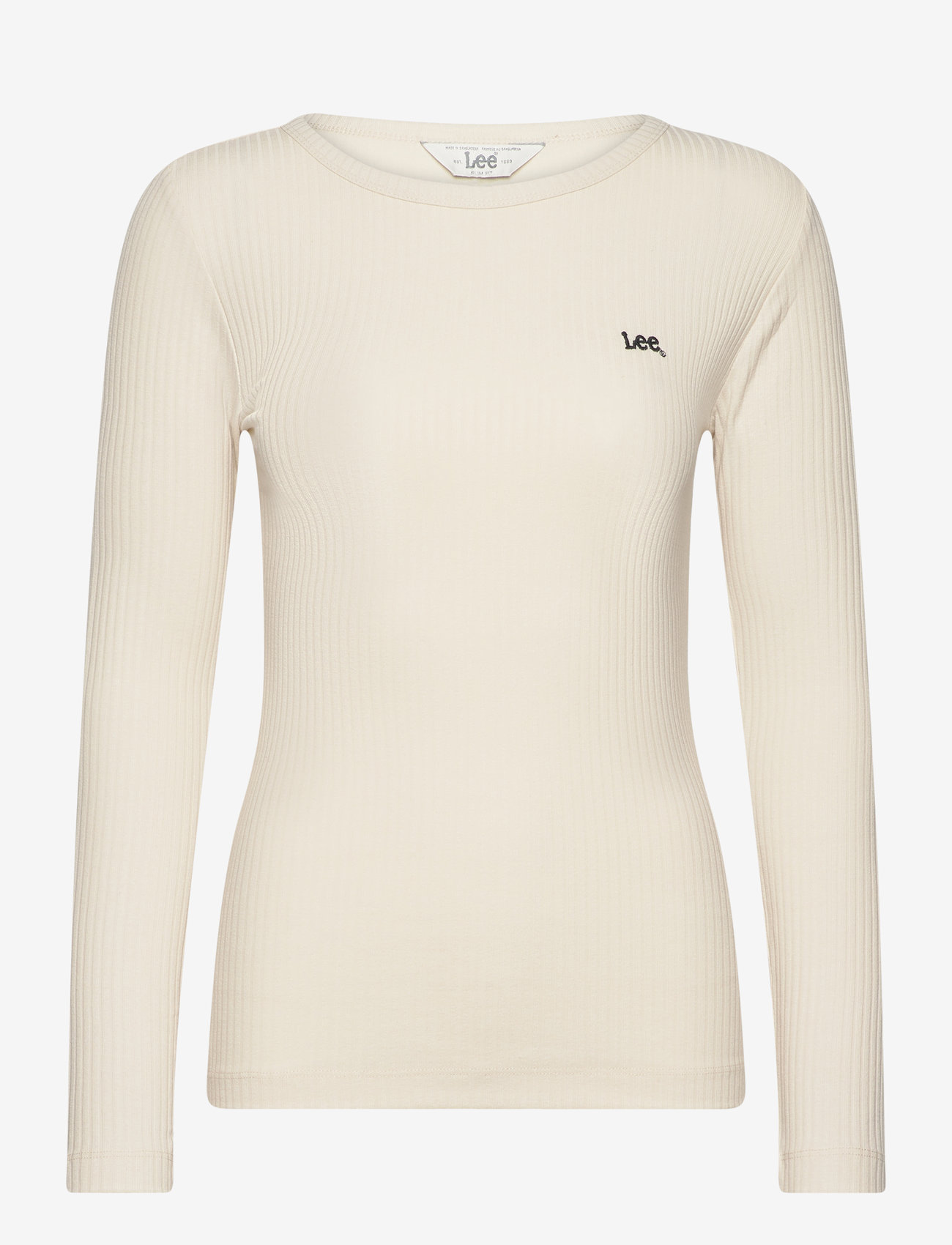 Lee Jeans - LS RIB TEE - soy bean - 0