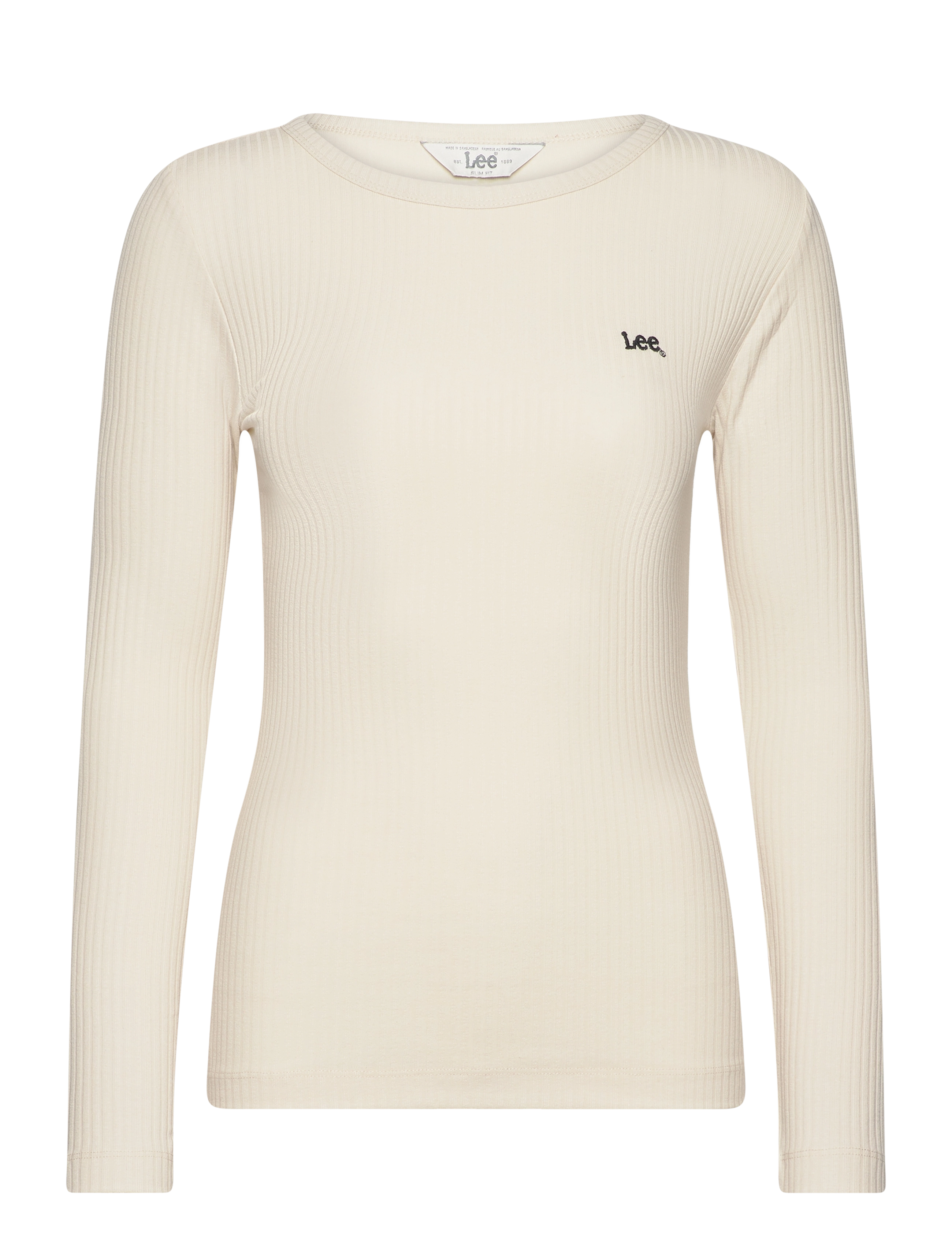 LS RIB TEE - SOY BEAN