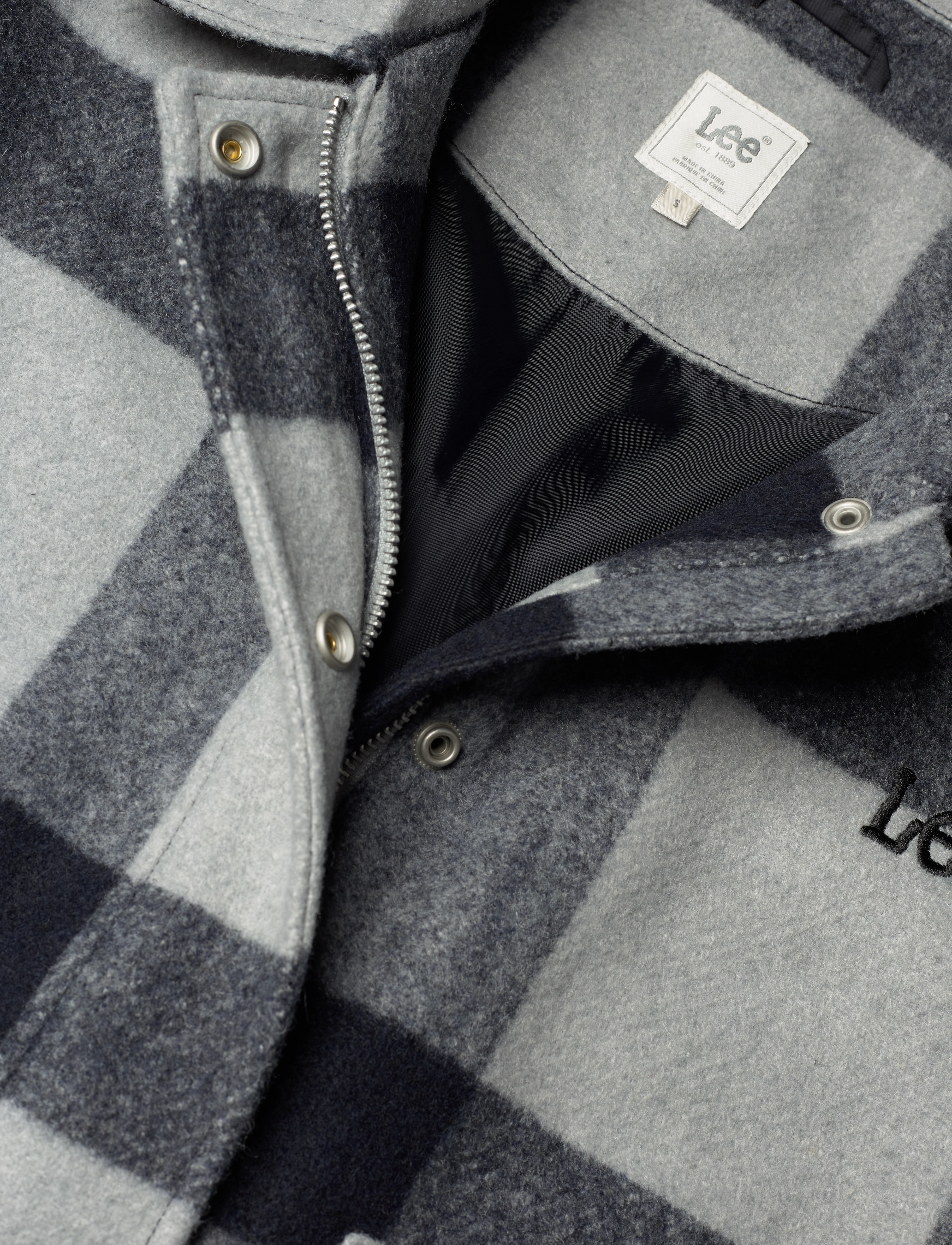 Lee Jeans - WOOL JACKET - dusty navy - 2