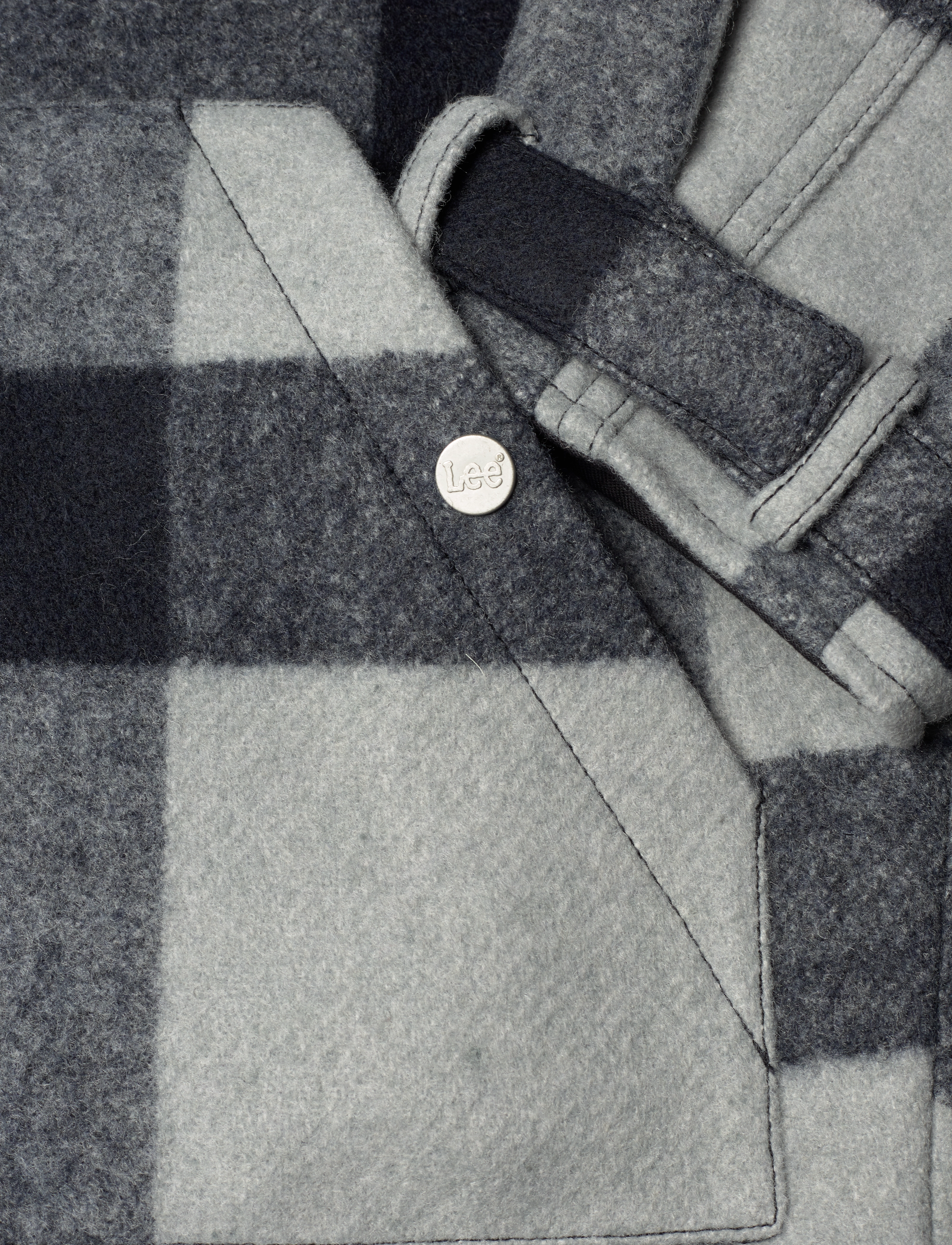 Lee Jeans - WOOL JACKET - dusty navy - 3