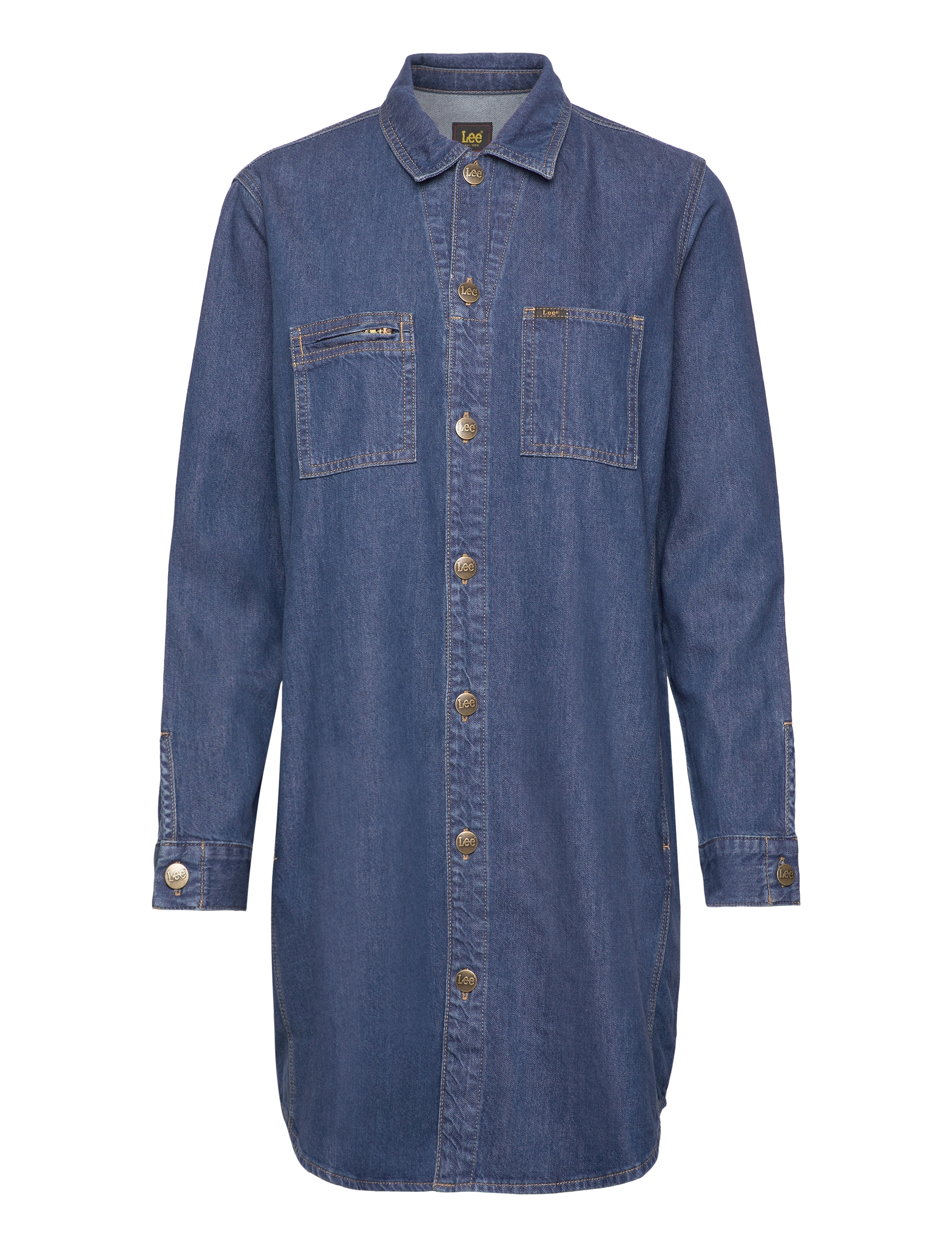 Lee Jeans - UNIONALL SHIRT DRESS - into the moon - 1