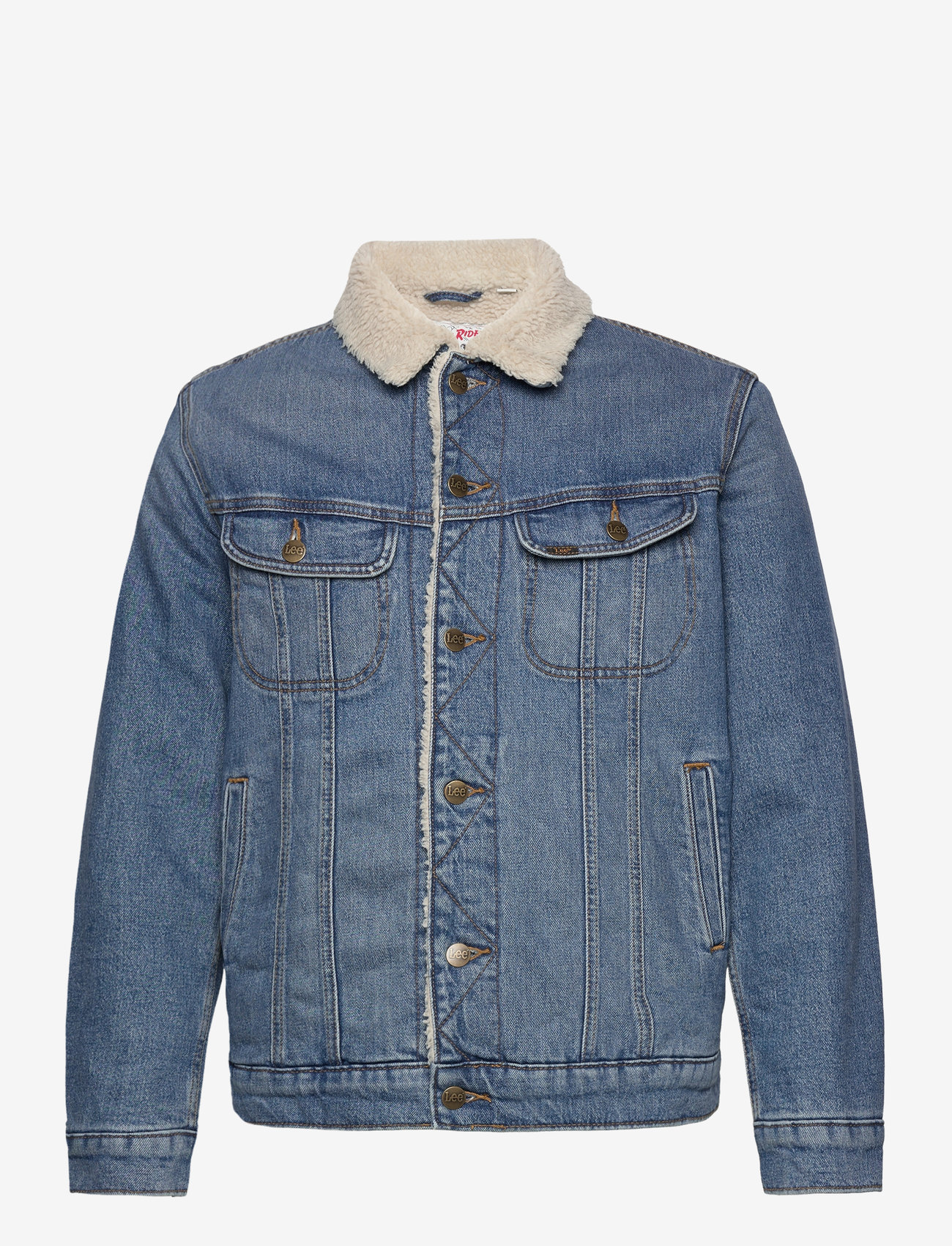 Lee Jeans - SHERPA JACKET - true blue - 0