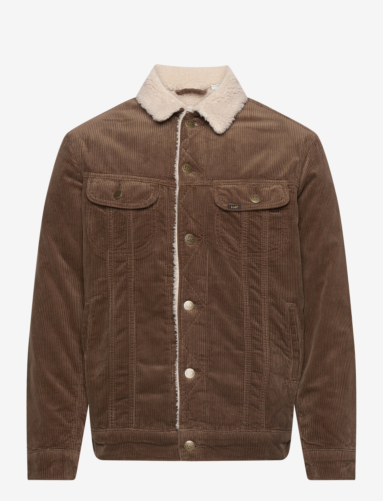 Lee Jeans - SHERPA JACKET - truffle - 0