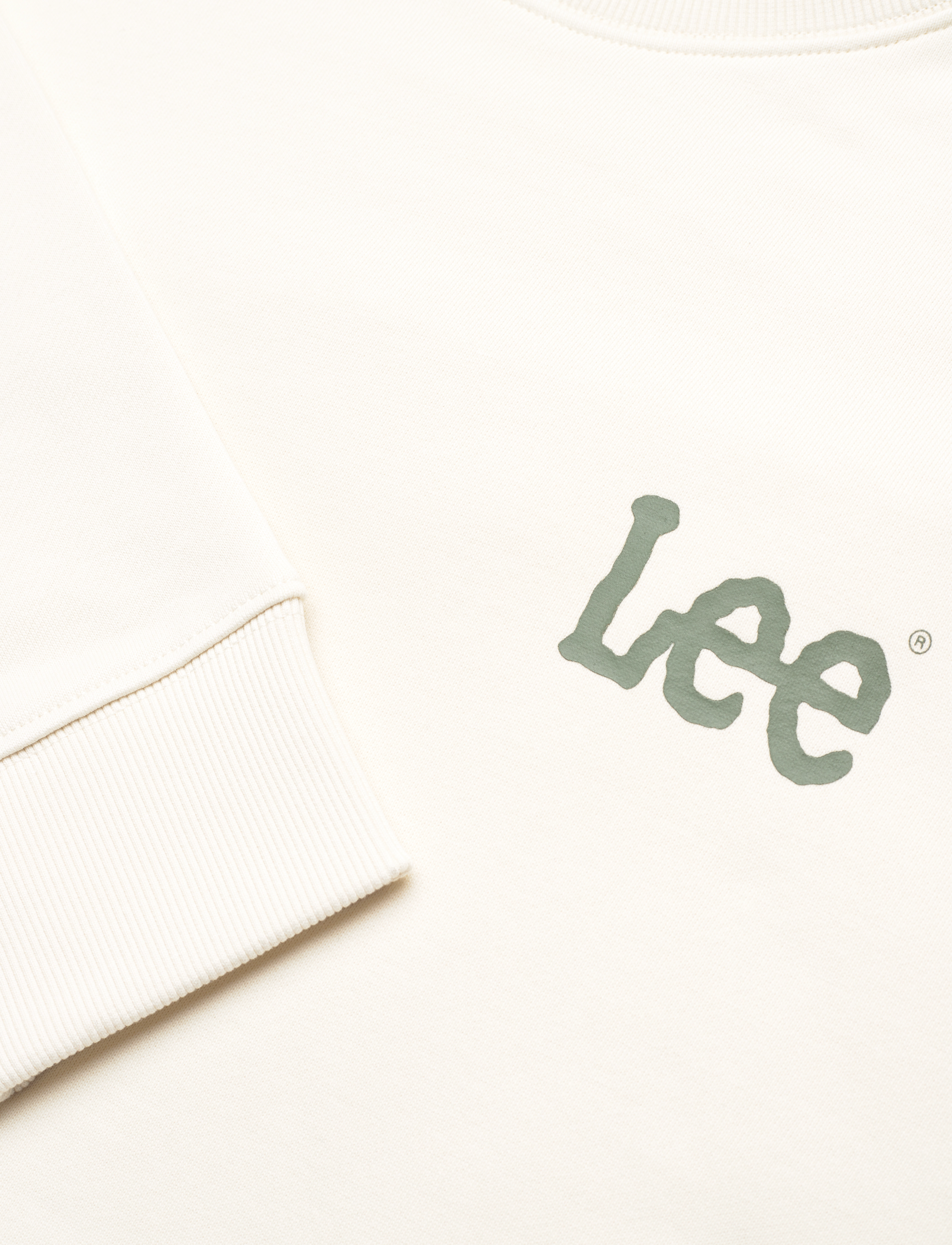 Lee Jeans - WOBBLY LEE SWS - ecru - 2