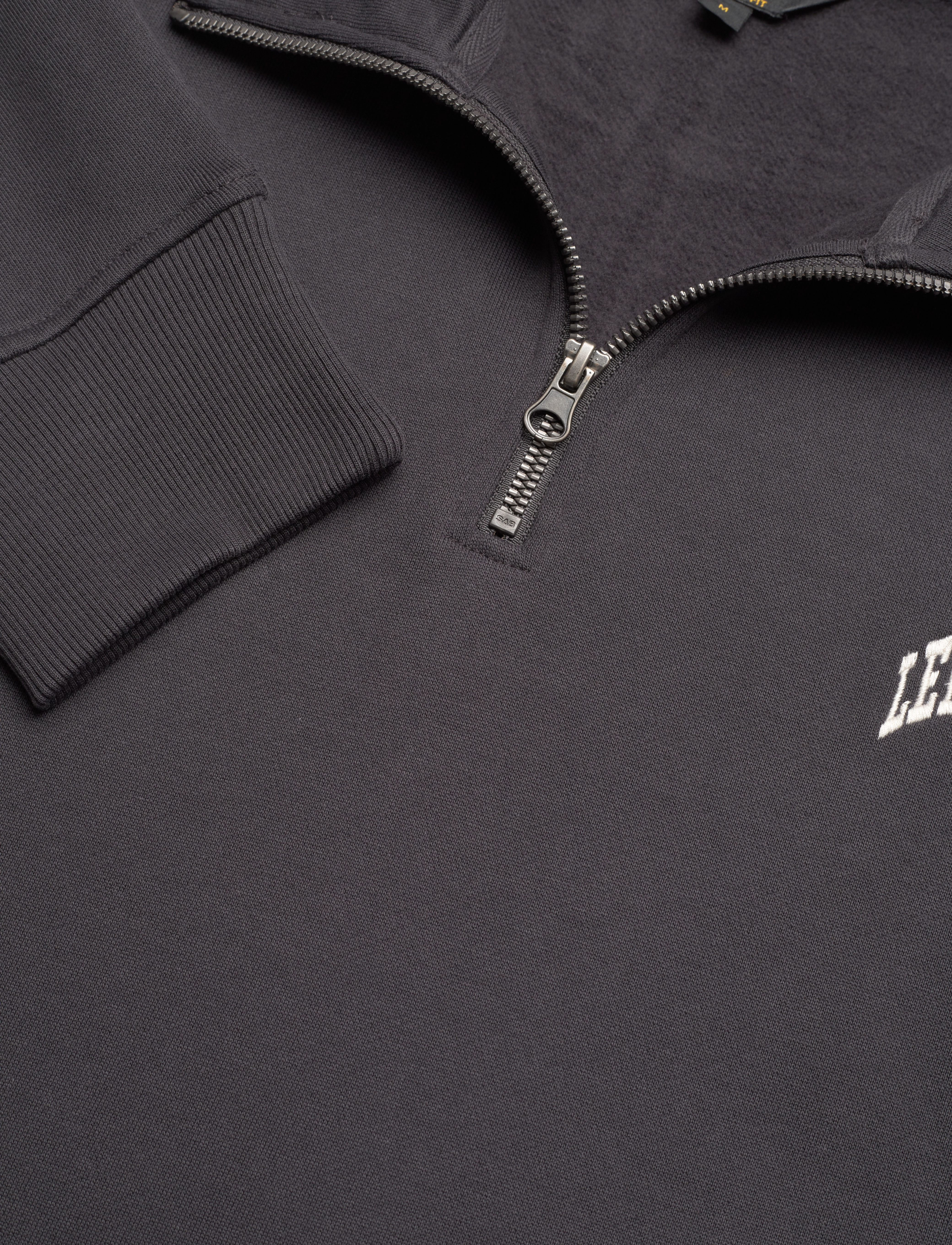 Lee Jeans - HALF ZIP SWS - washed black - 2